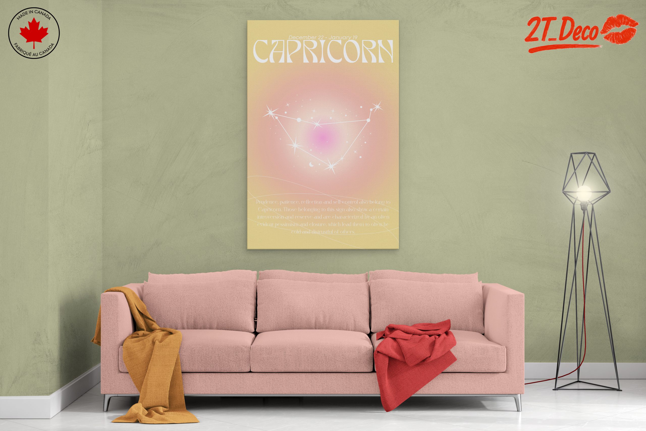 Capricorn Zodiac Sign Art - Image 2