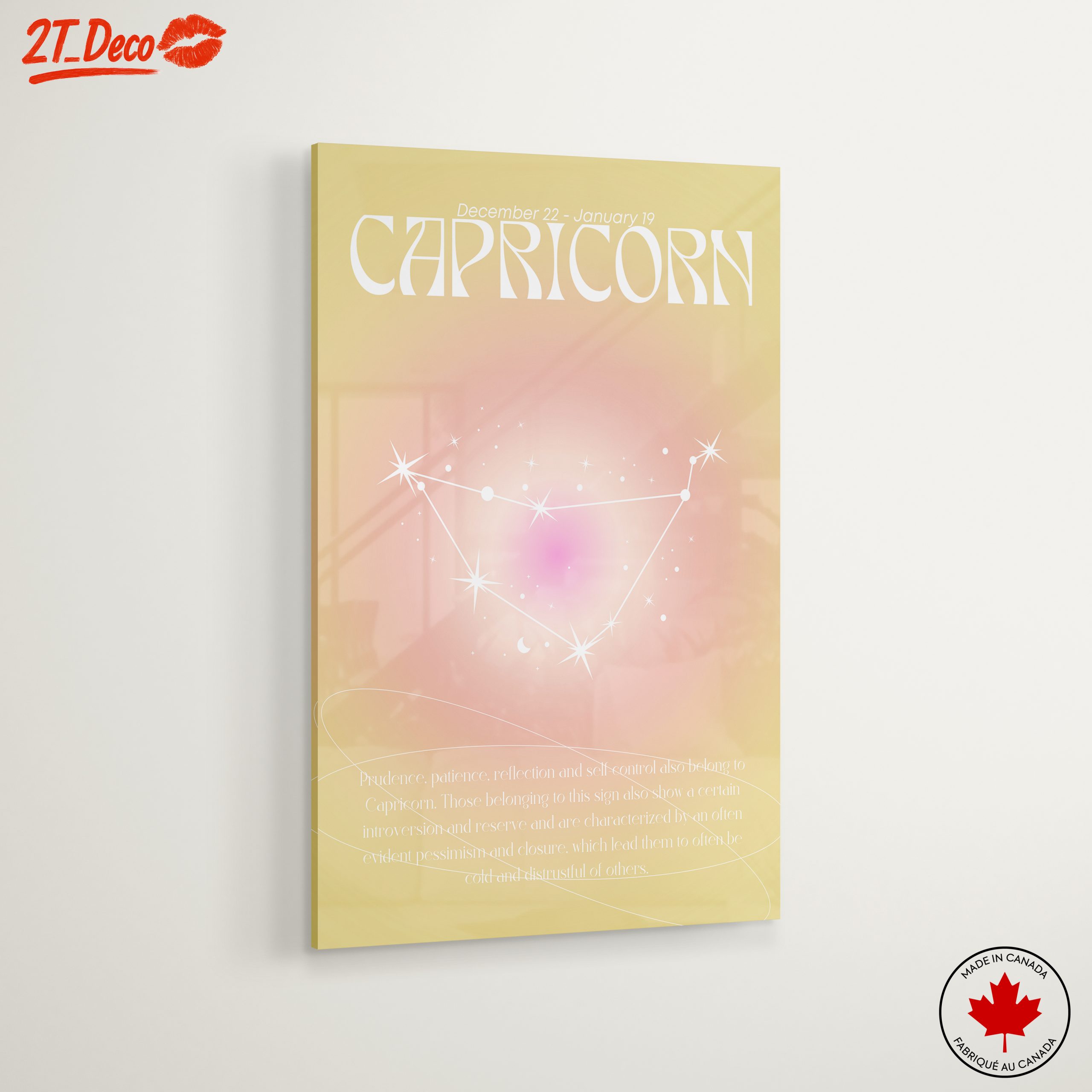 Capricorn Zodiac Sign Art - Image 6