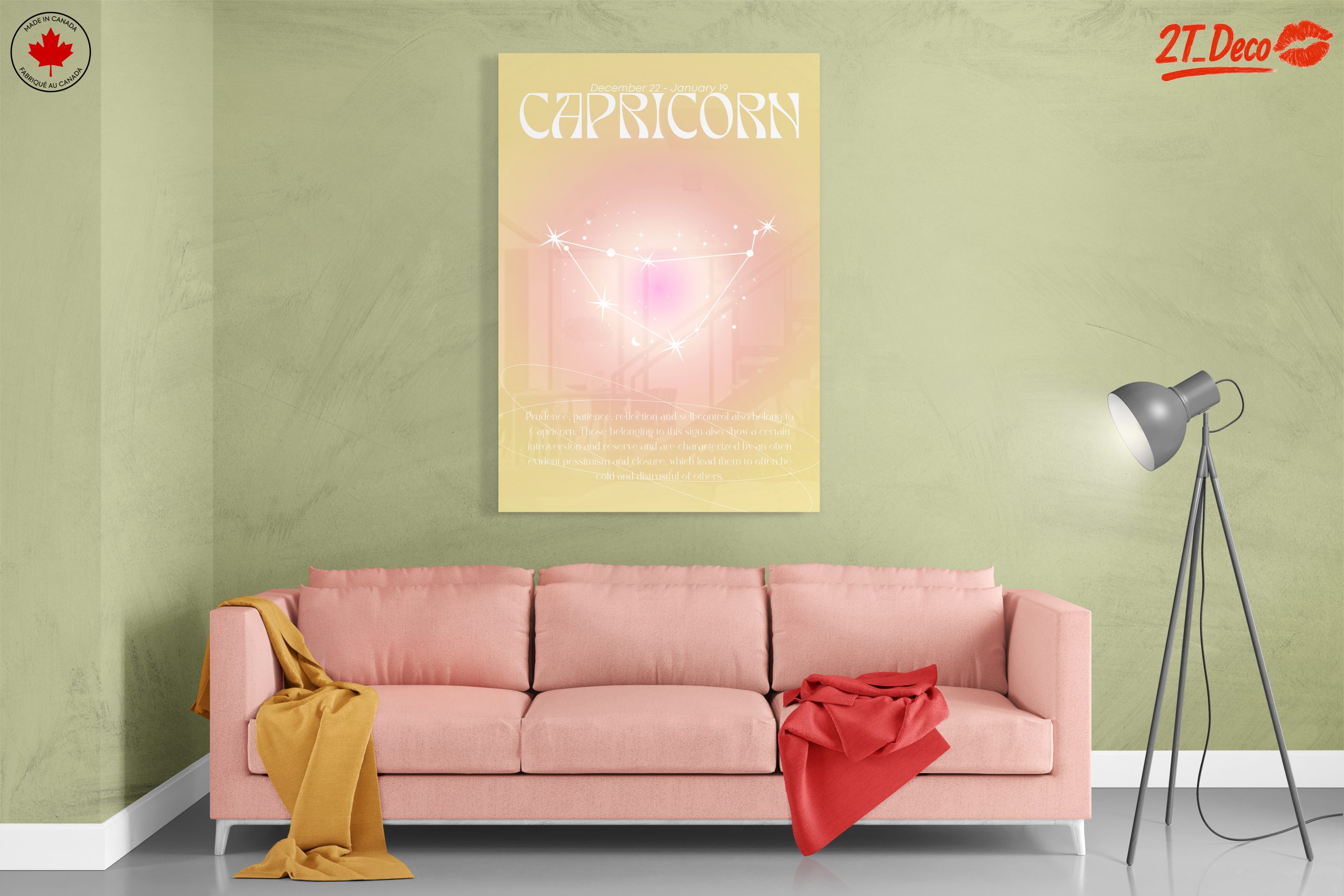 Capricorn Zodiac Sign Art - Image 7