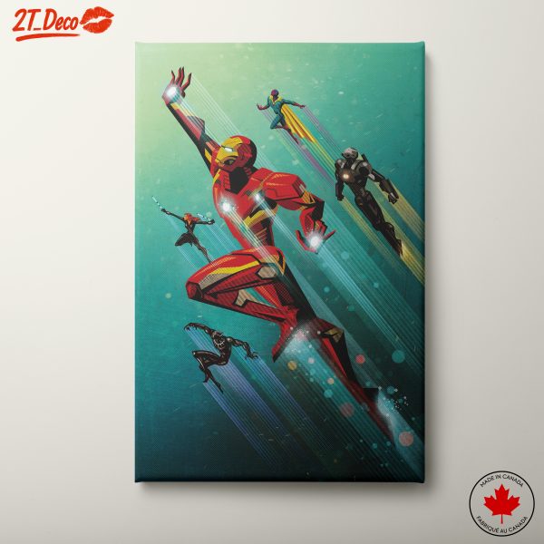 Dynamic Spider-Man and Marvel Heroes Artwork
