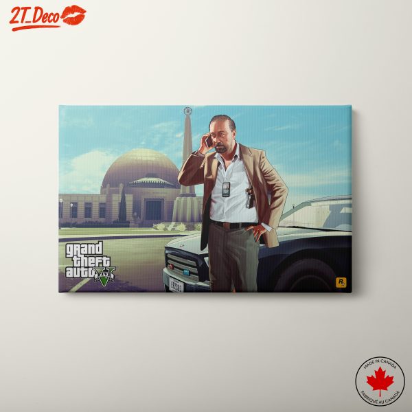 Grand Theft Auto V Character Wall Art
