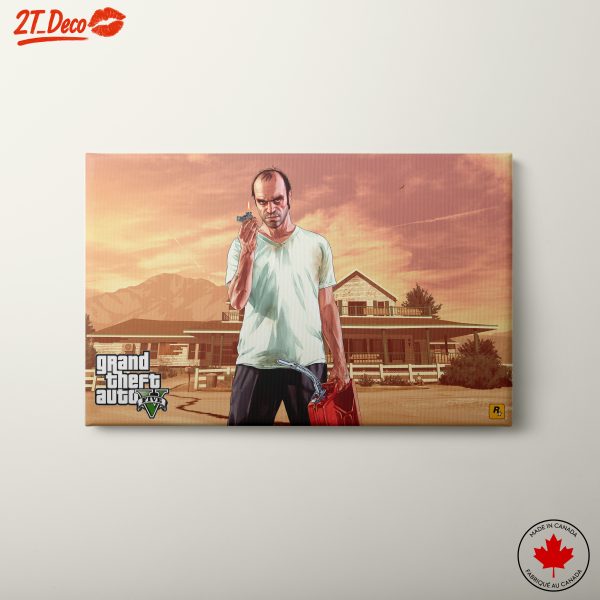 Grand Theft Auto Character Illustration