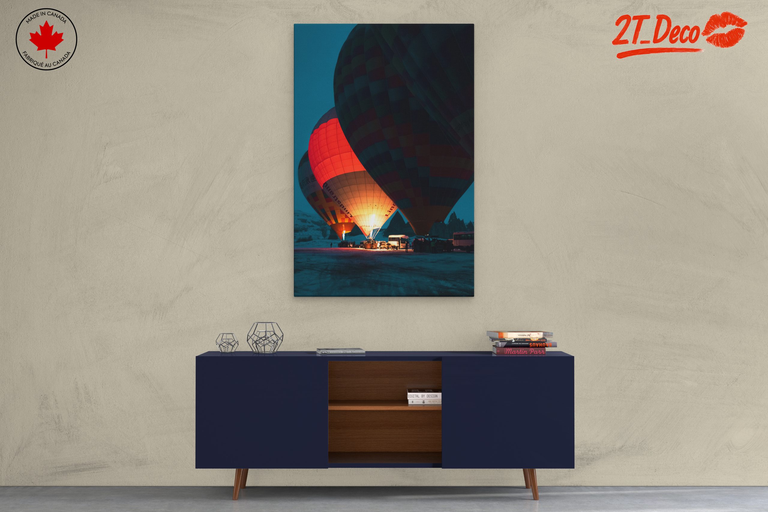 Vibrant Hot Air Balloons at Twilight - Image 3
