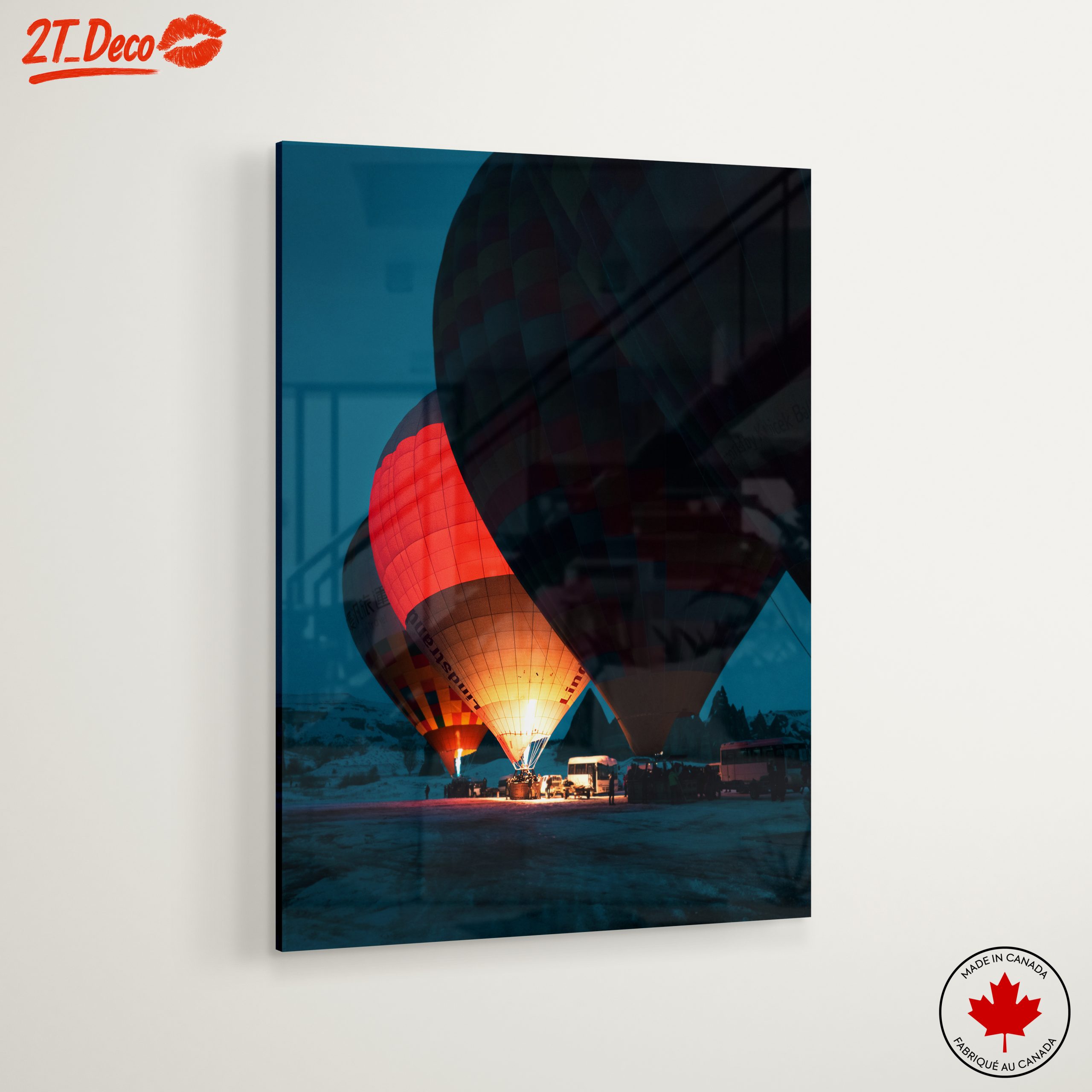 Vibrant Hot Air Balloons at Twilight - Image 6