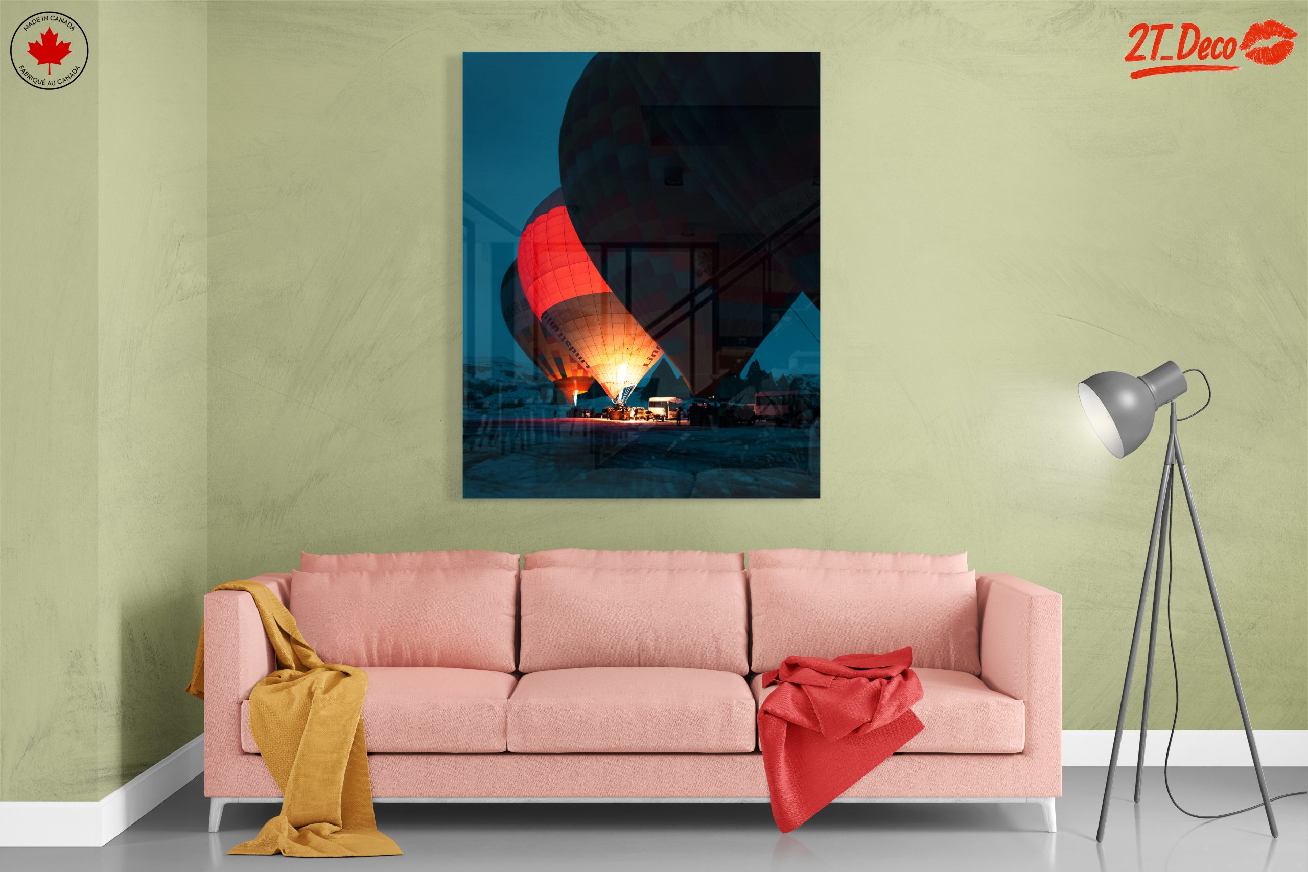 Vibrant Hot Air Balloons at Twilight - Image 7