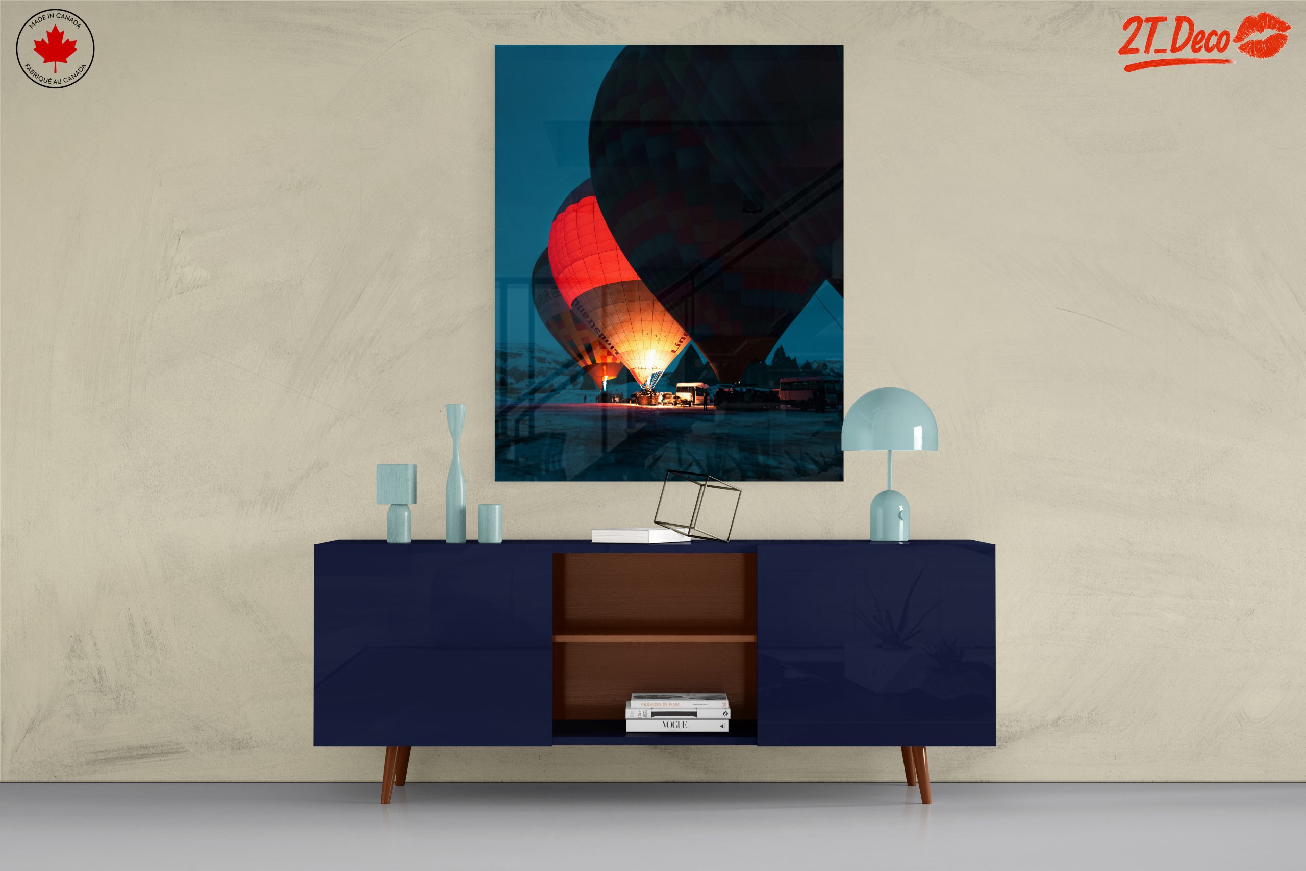 Vibrant Hot Air Balloons at Twilight - Image 8