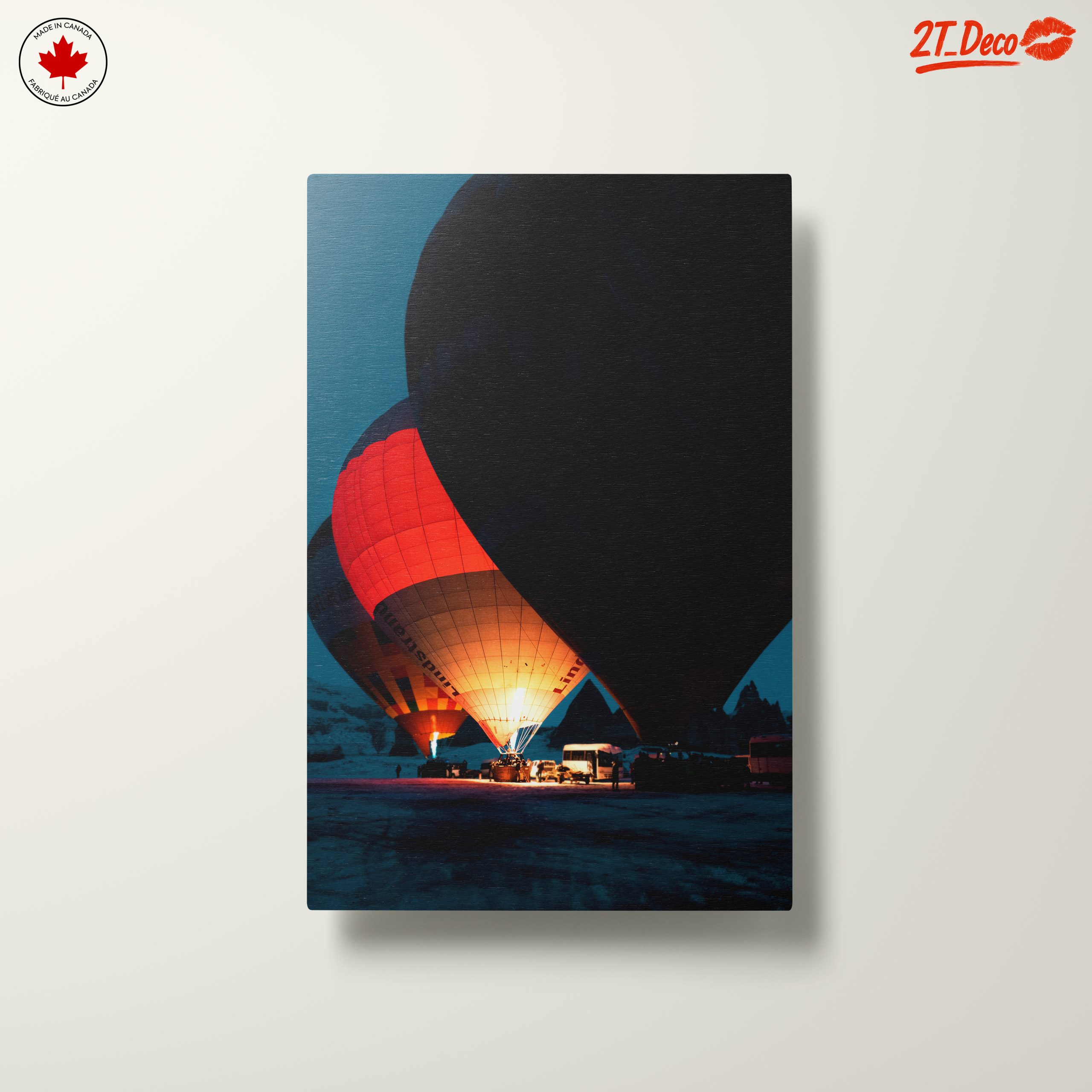 Vibrant Hot Air Balloons at Twilight - Image 10