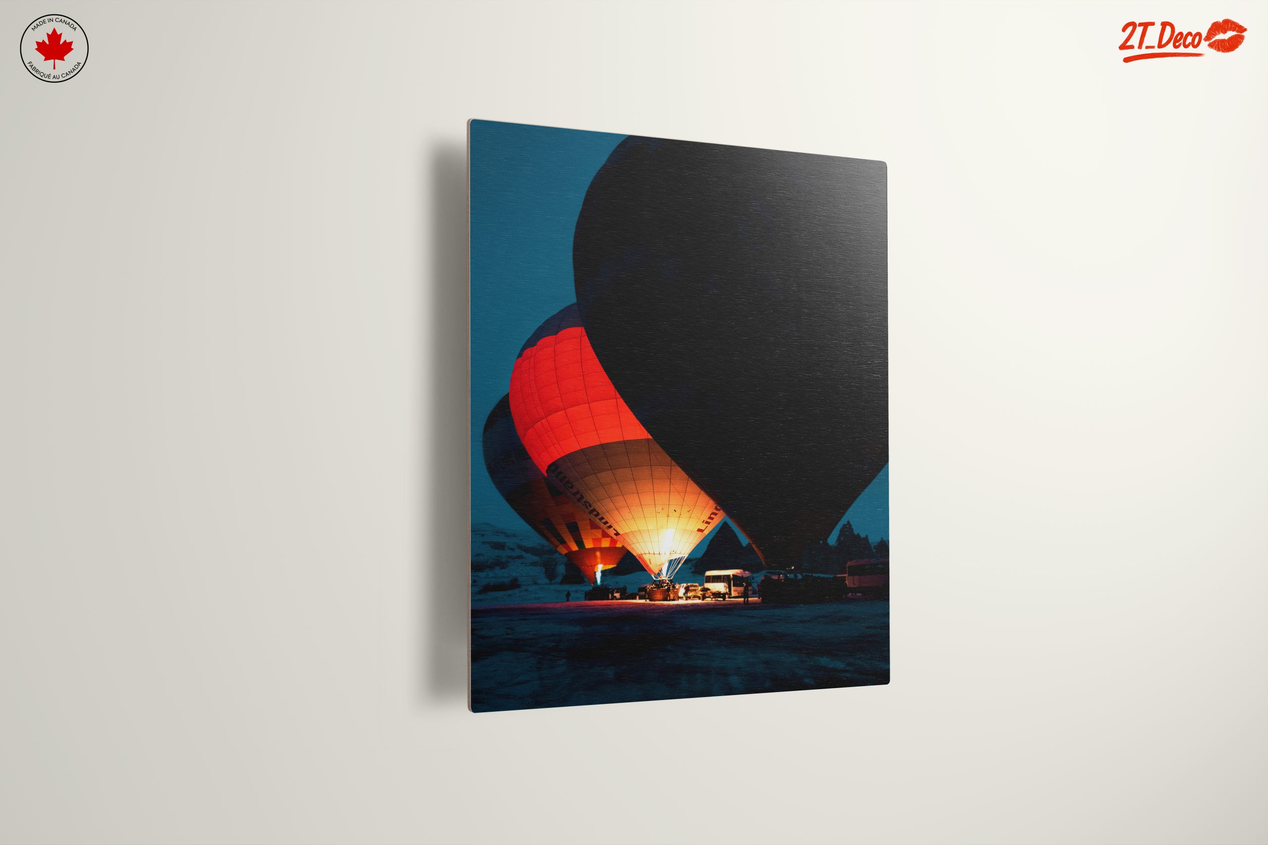 Vibrant Hot Air Balloons at Twilight - Image 13