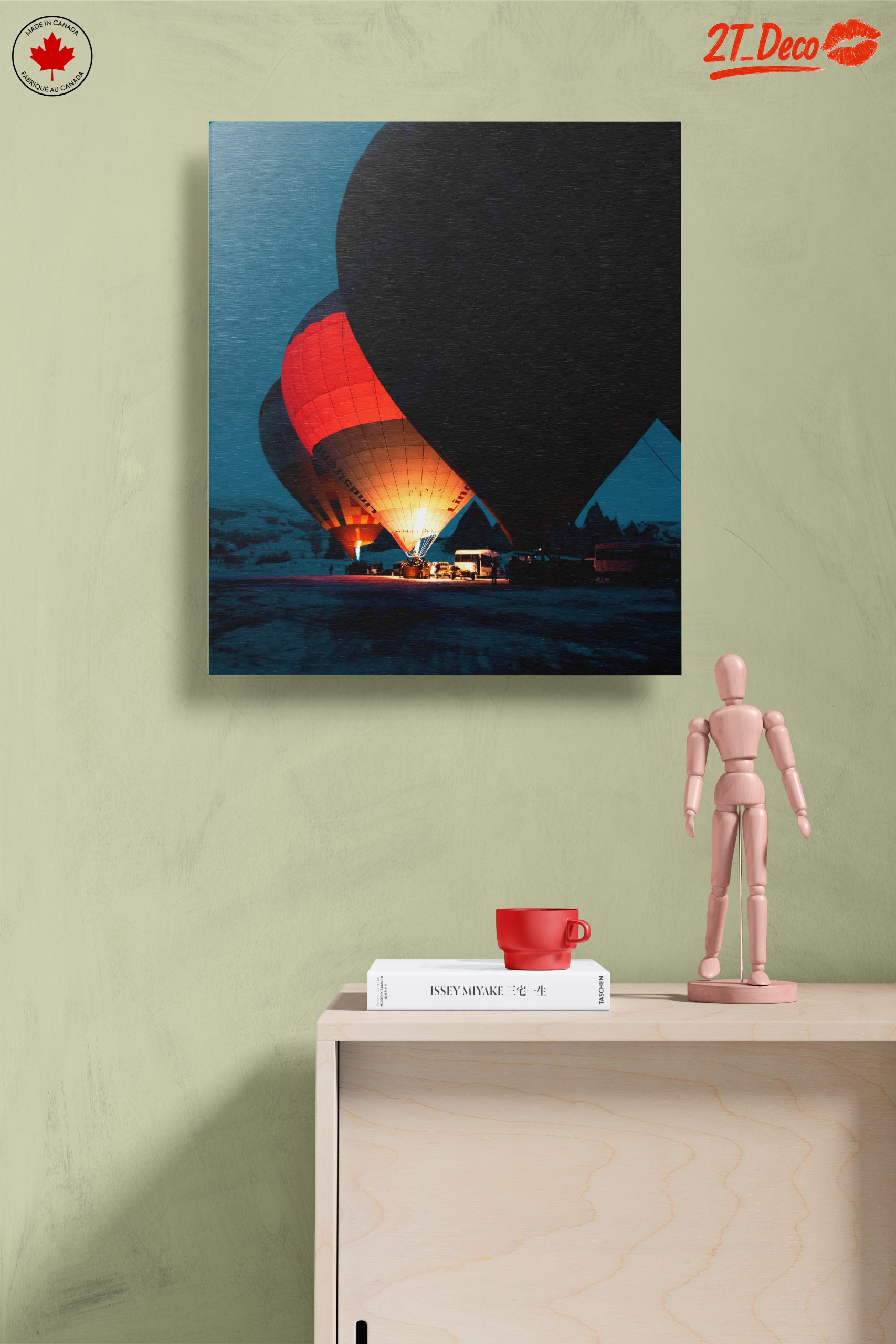 Vibrant Hot Air Balloons at Twilight - Image 14