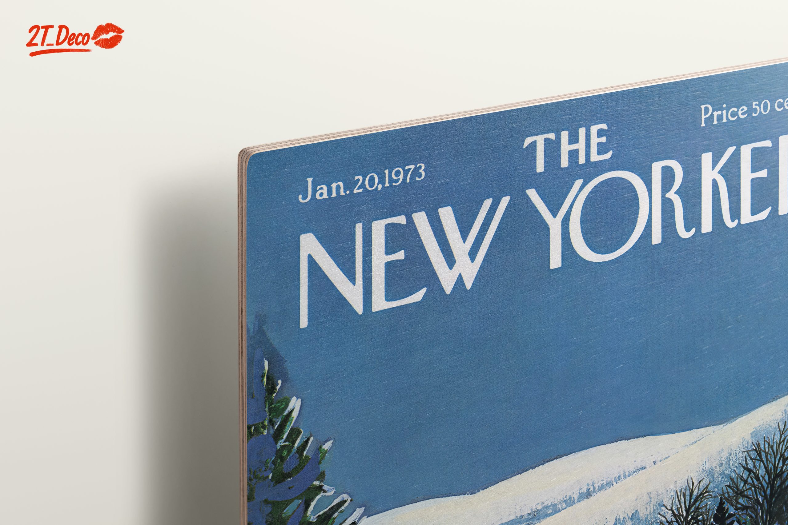 The New Yorker Vintage Skiing Cover Art - Image 15