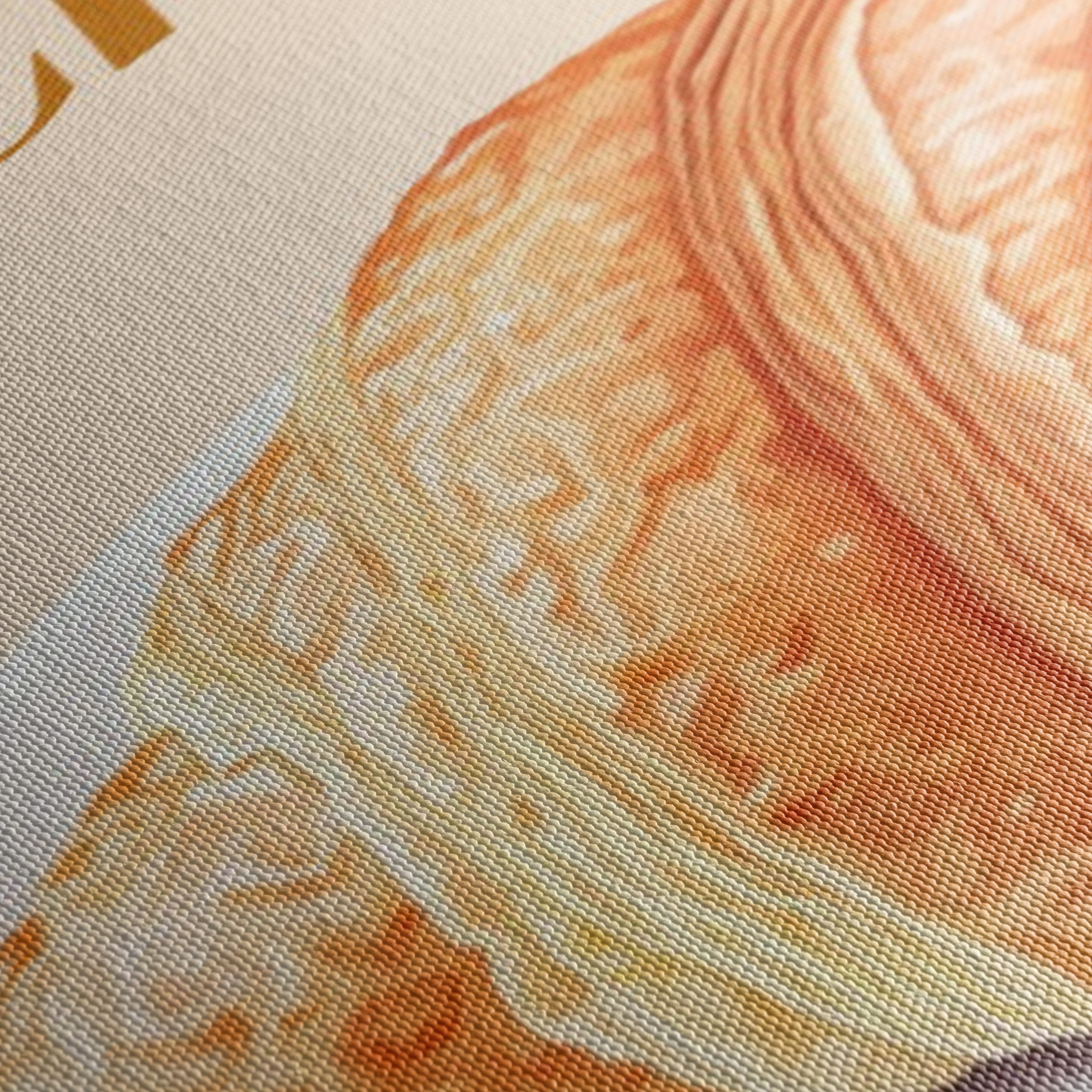 Stylized Abstract Croissant Artwork - Image 5