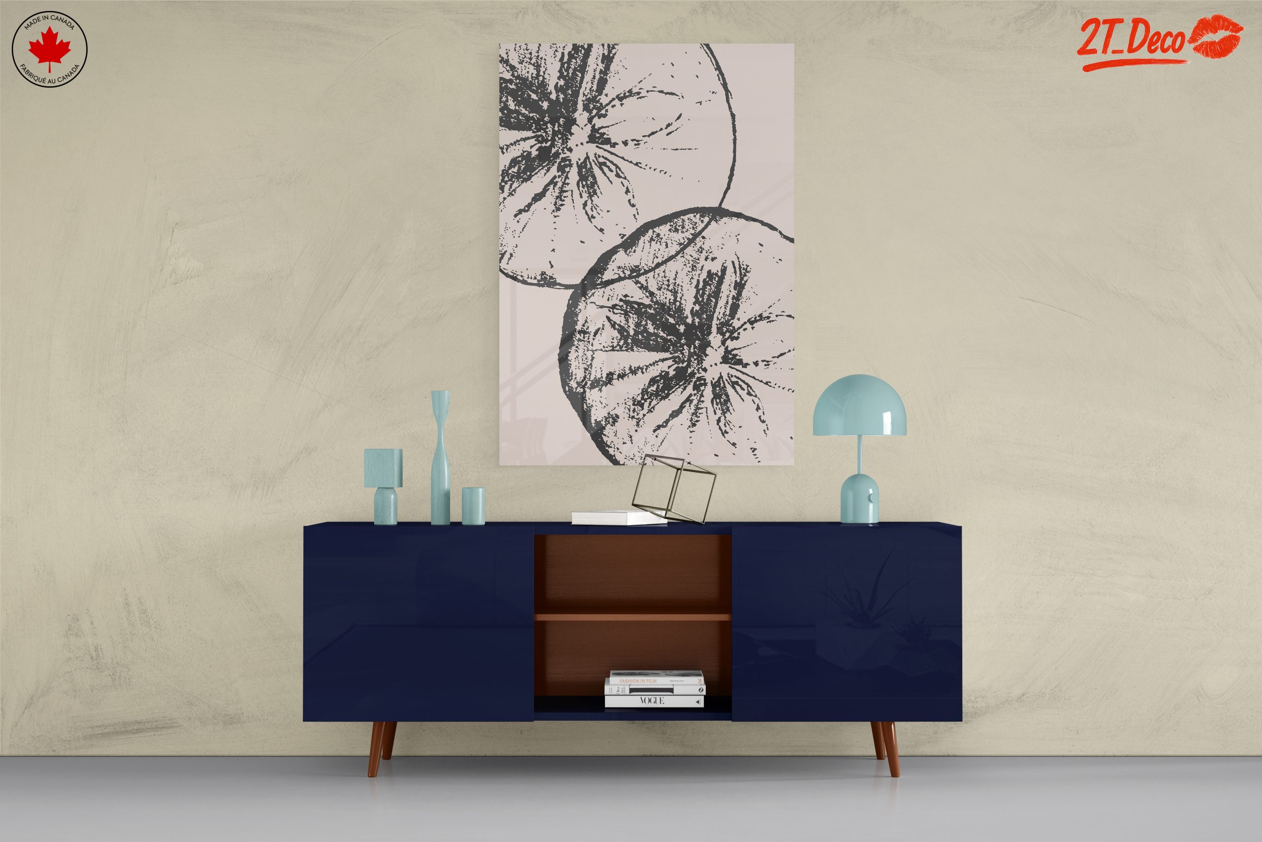Stylized Floral Artwork with Soft Palette - Image 8