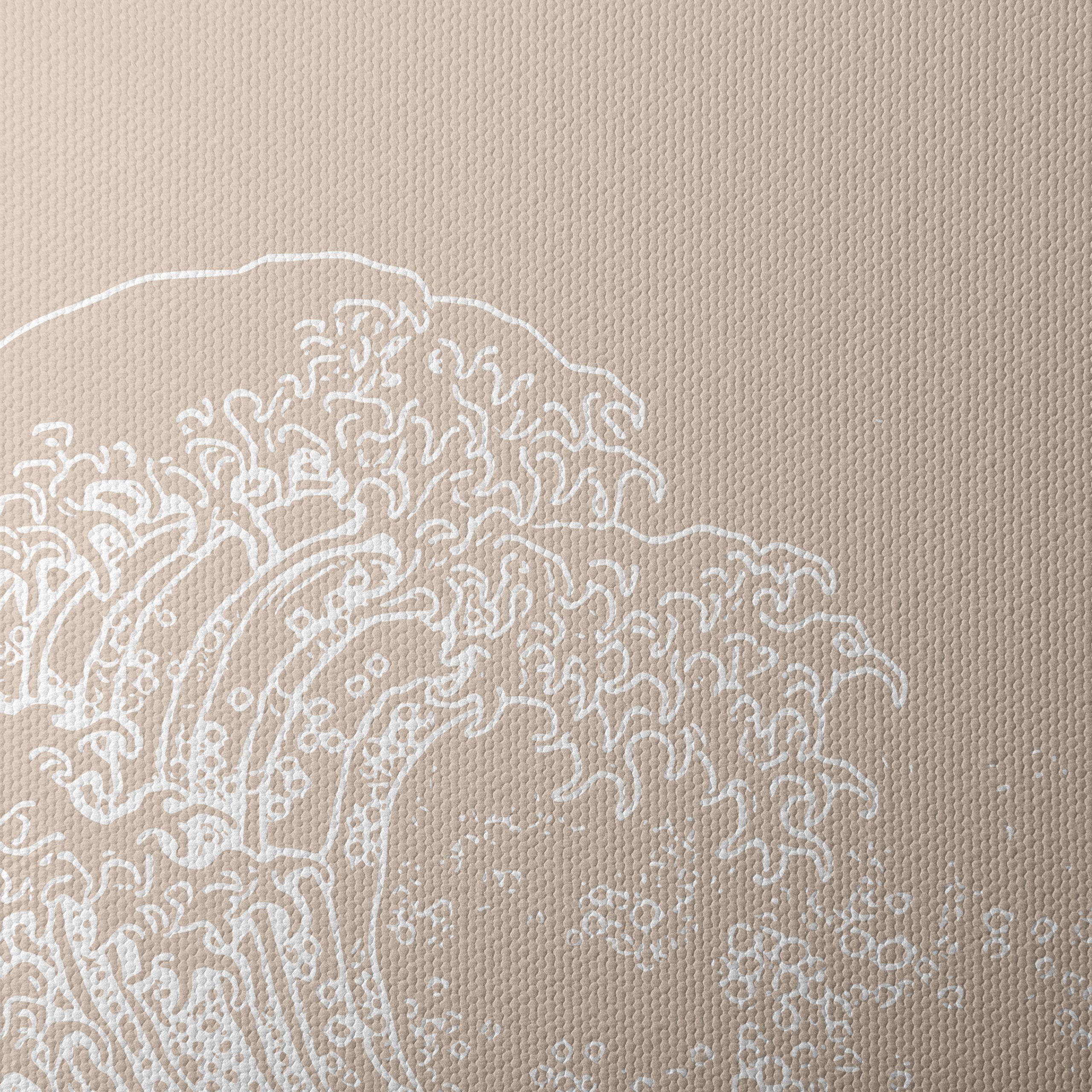 Stylized Wave Art with Minimalist Design - Image 4