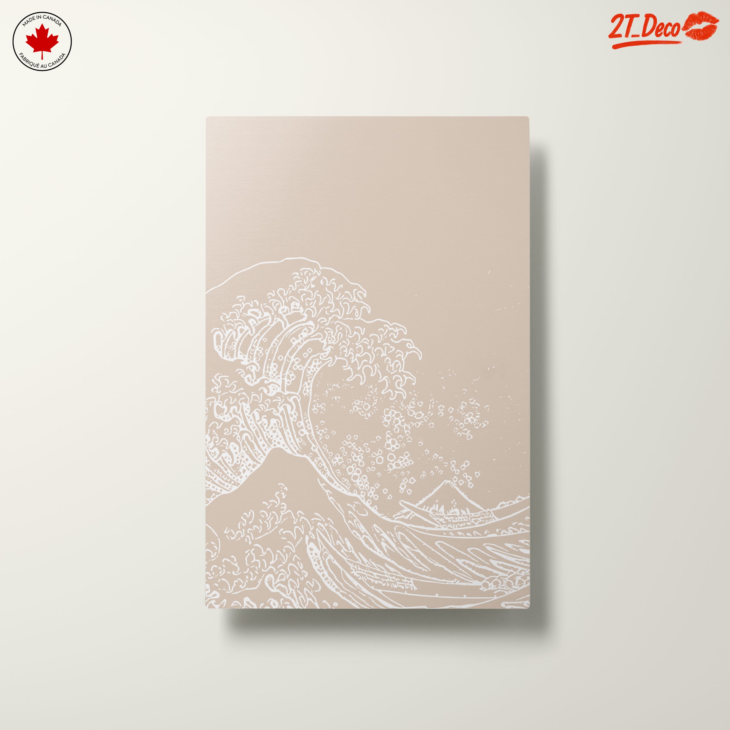 Stylized Wave Art with Minimalist Design - Image 10