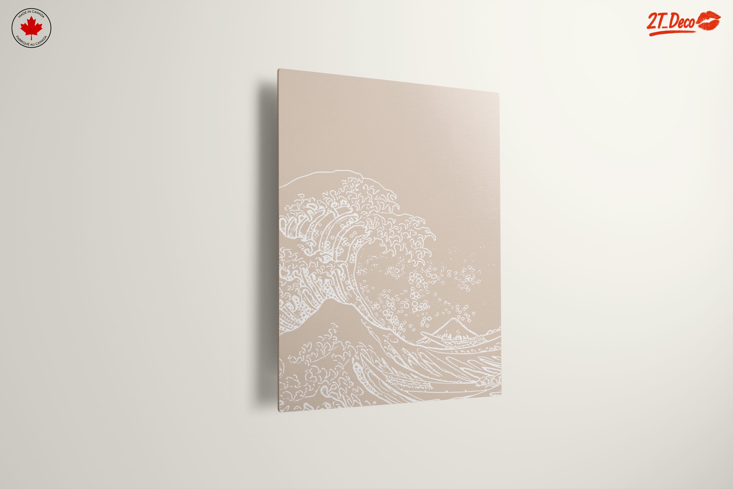 Stylized Wave Art with Minimalist Design - Image 13