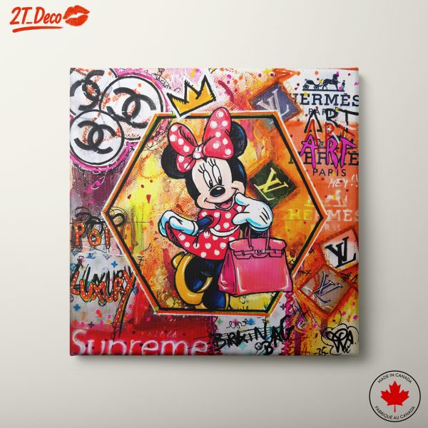Minnie Mouse Pop Culture Art