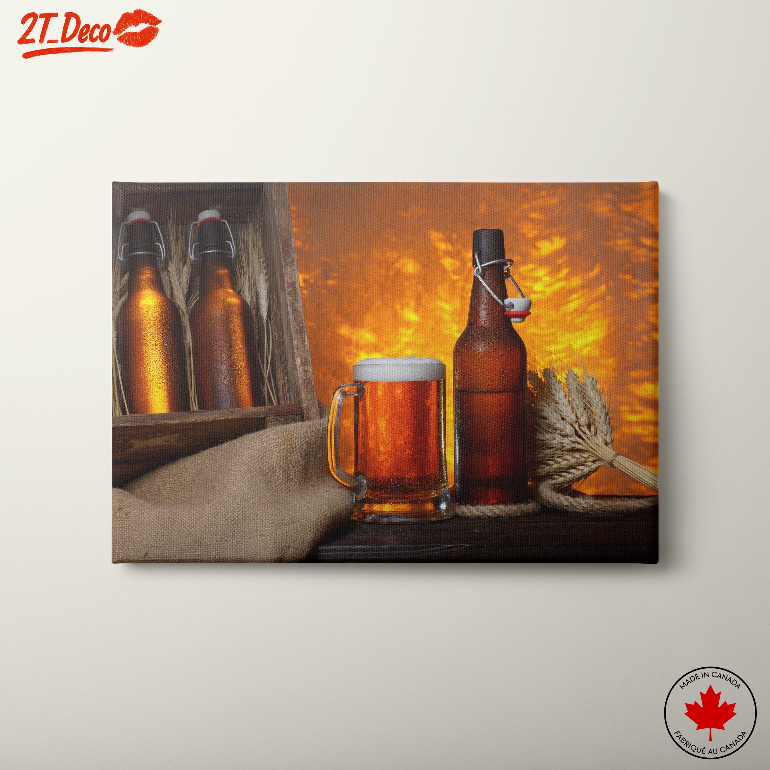 Refreshing Beer in Elegant Glass