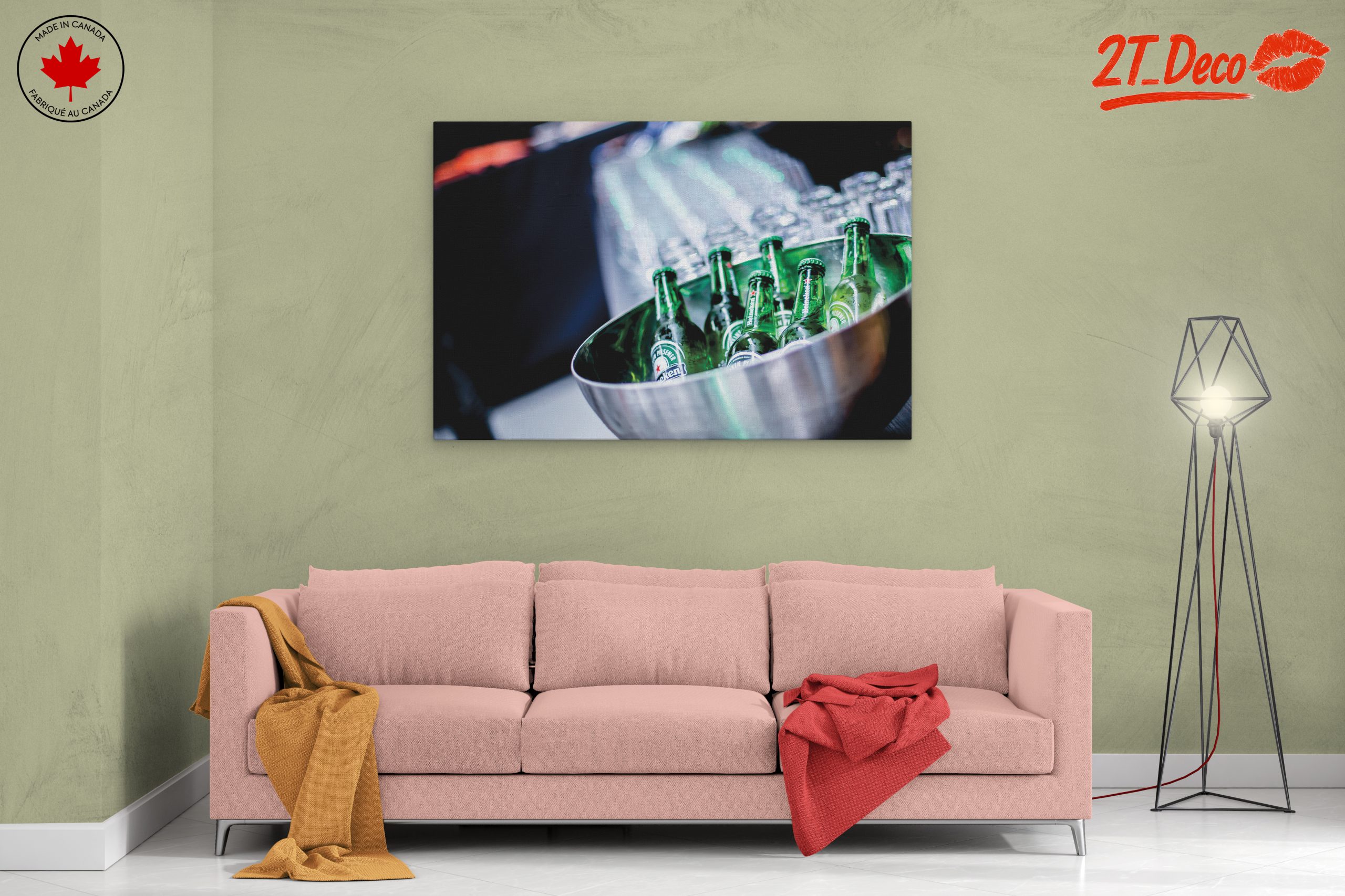 Chilled Beer Bottles in a Bowl - Image 2