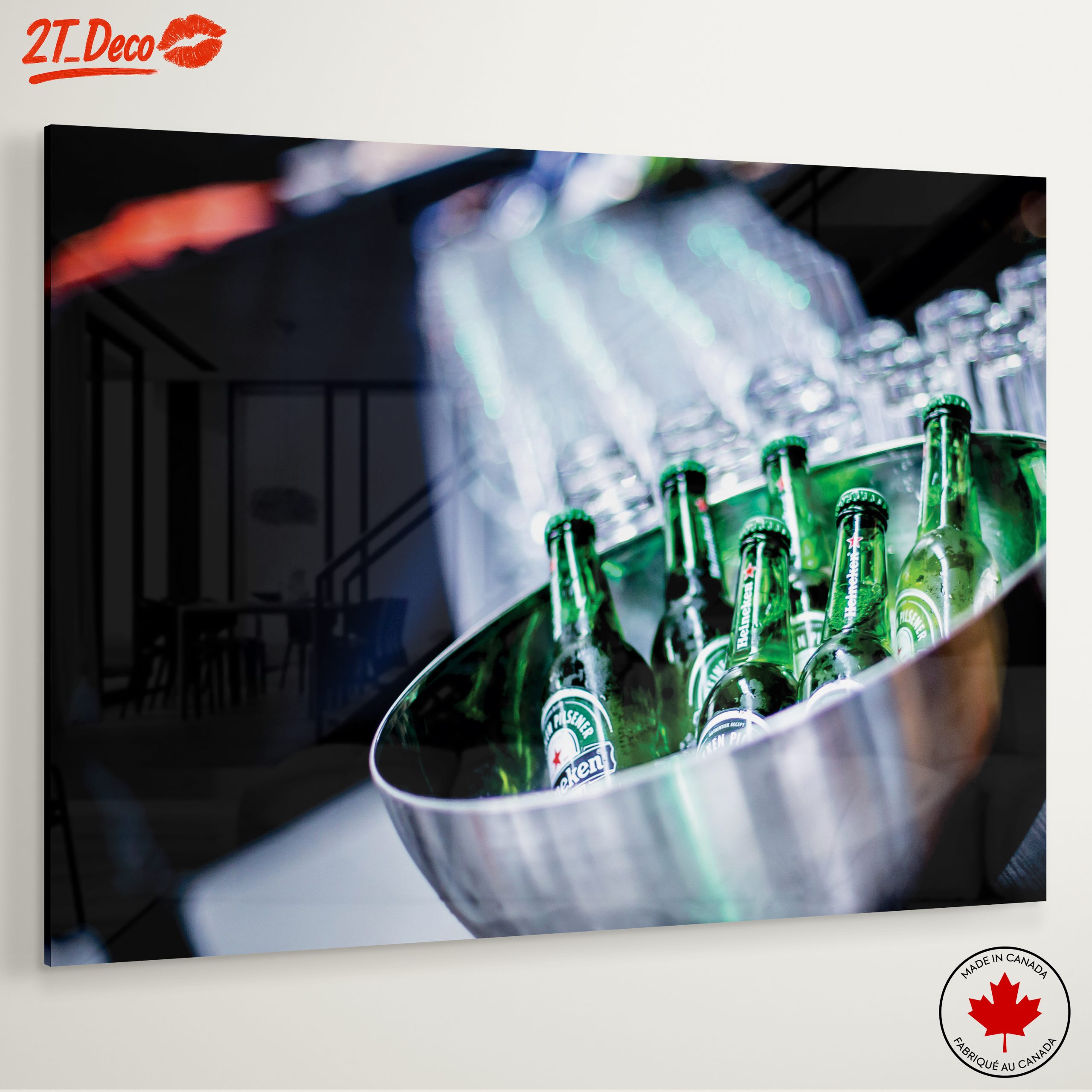 Chilled Beer Bottles in a Bowl - Image 6