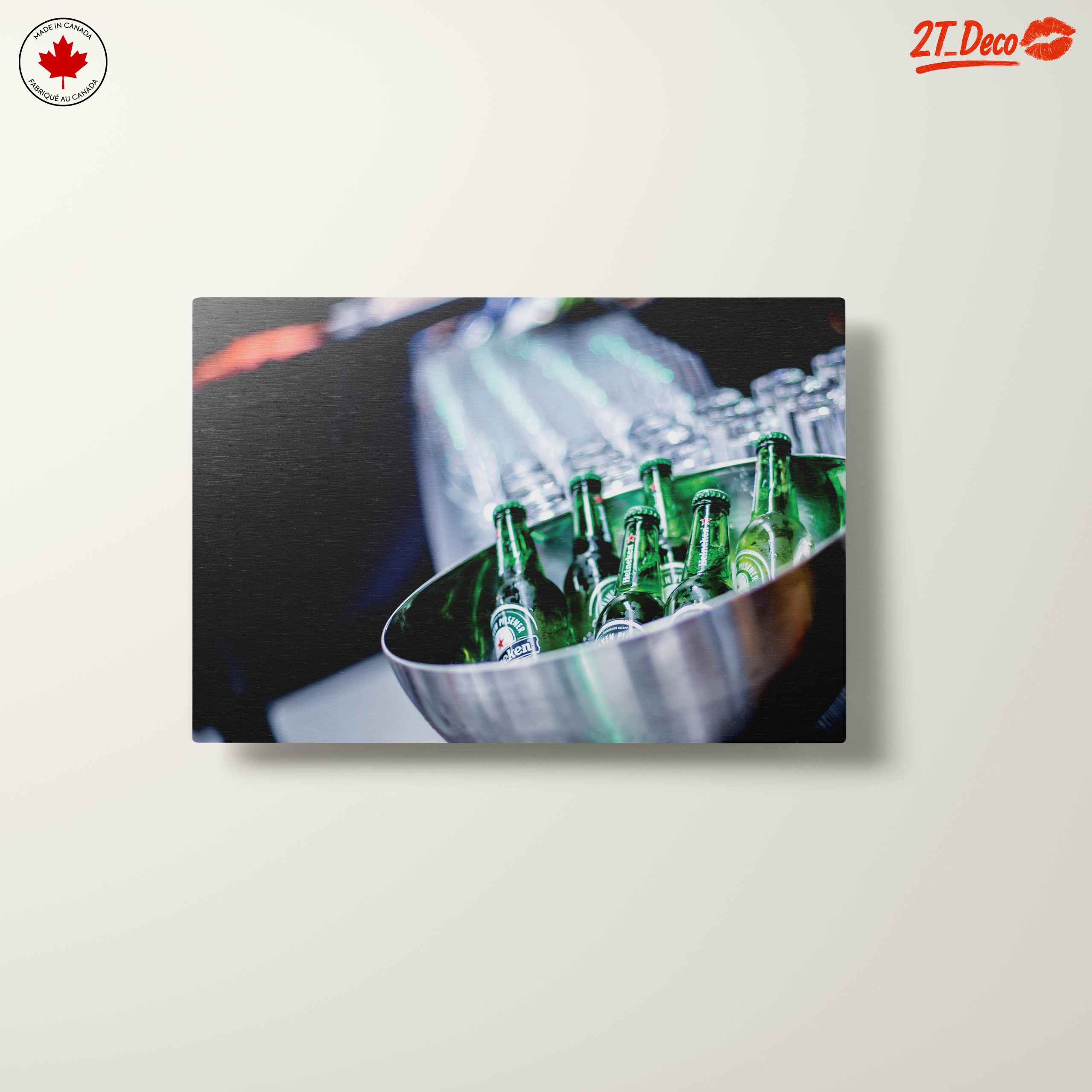 Chilled Beer Bottles in a Bowl - Image 10