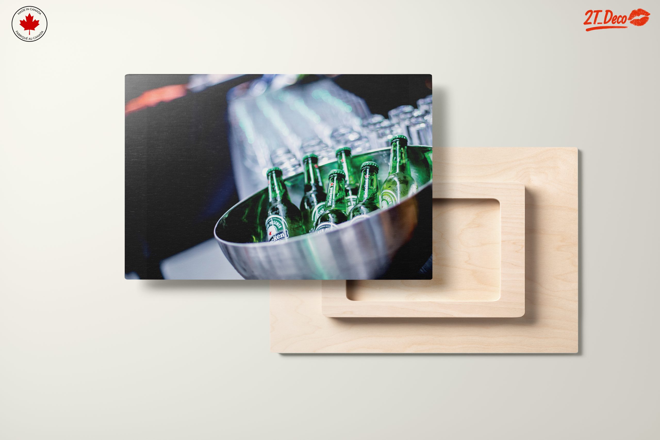 Chilled Beer Bottles in a Bowl - Image 11