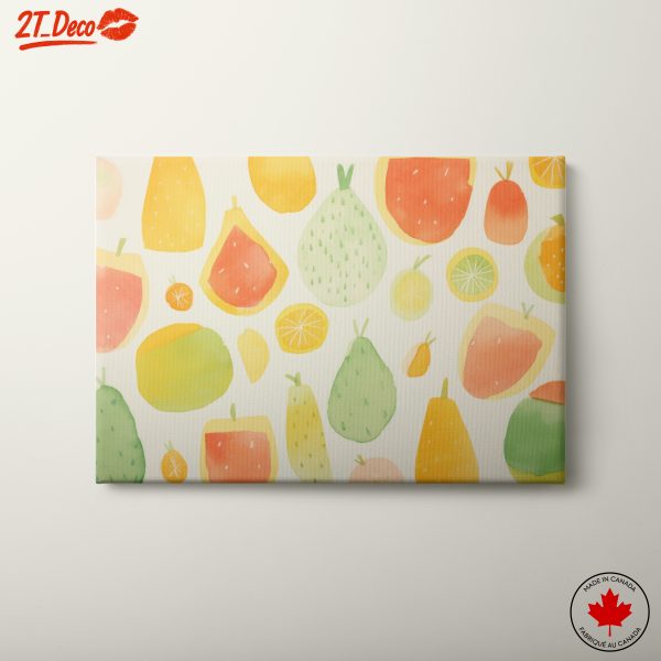 Colorful Abstract Fruit Artwork 2