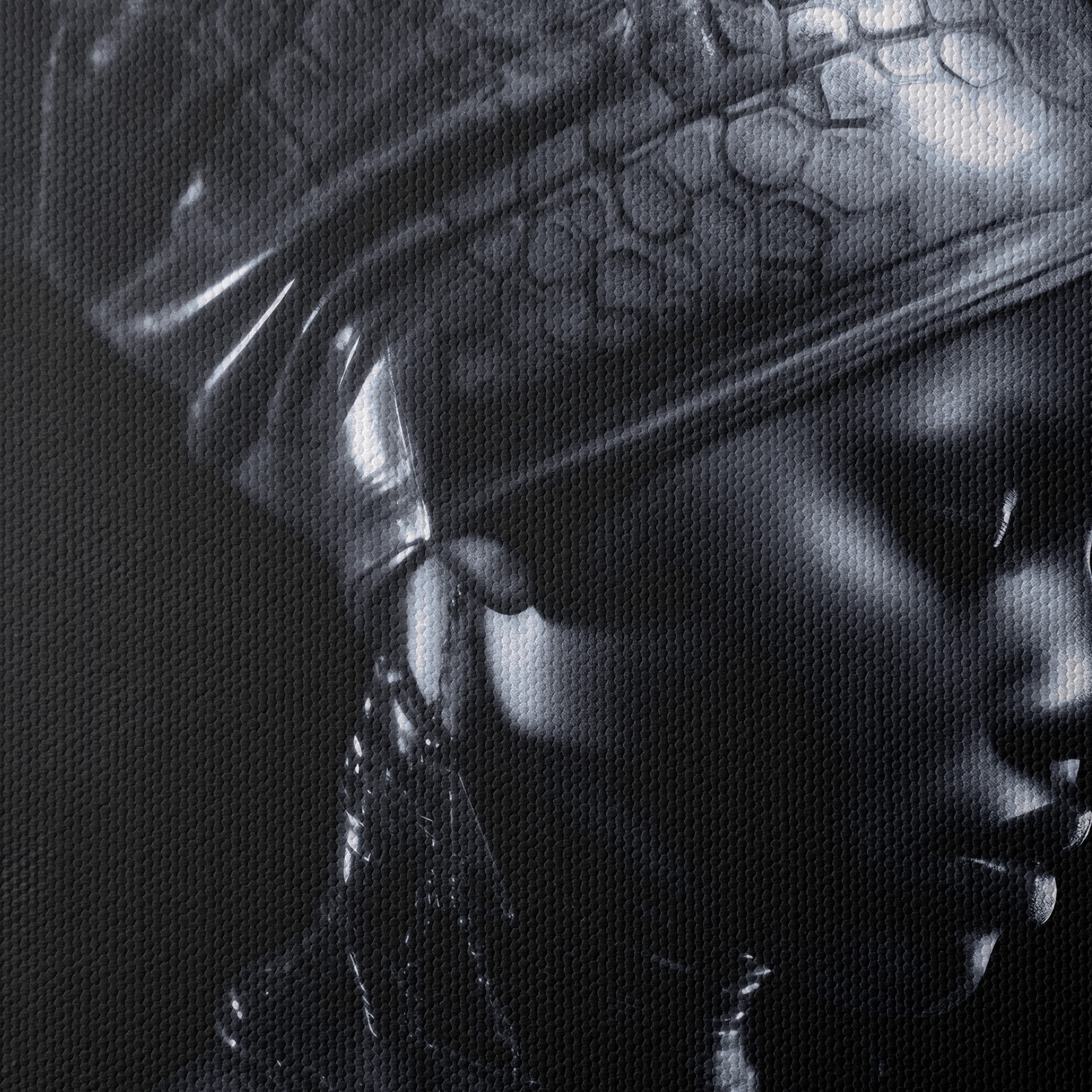 Elegant Afrocentric Portrait with Cultural Elements - Image 4