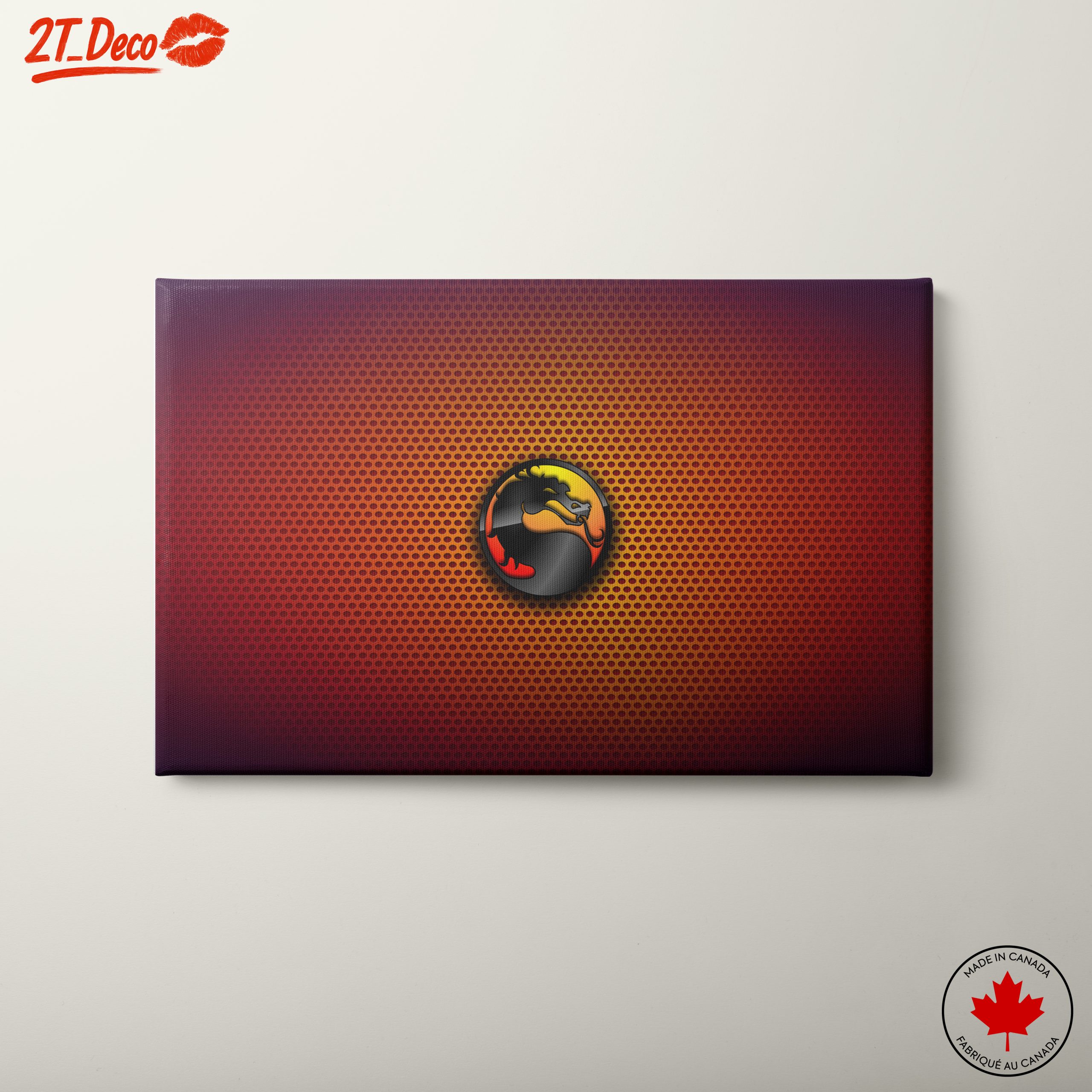 Mortal Kombat Iconic Logo Art