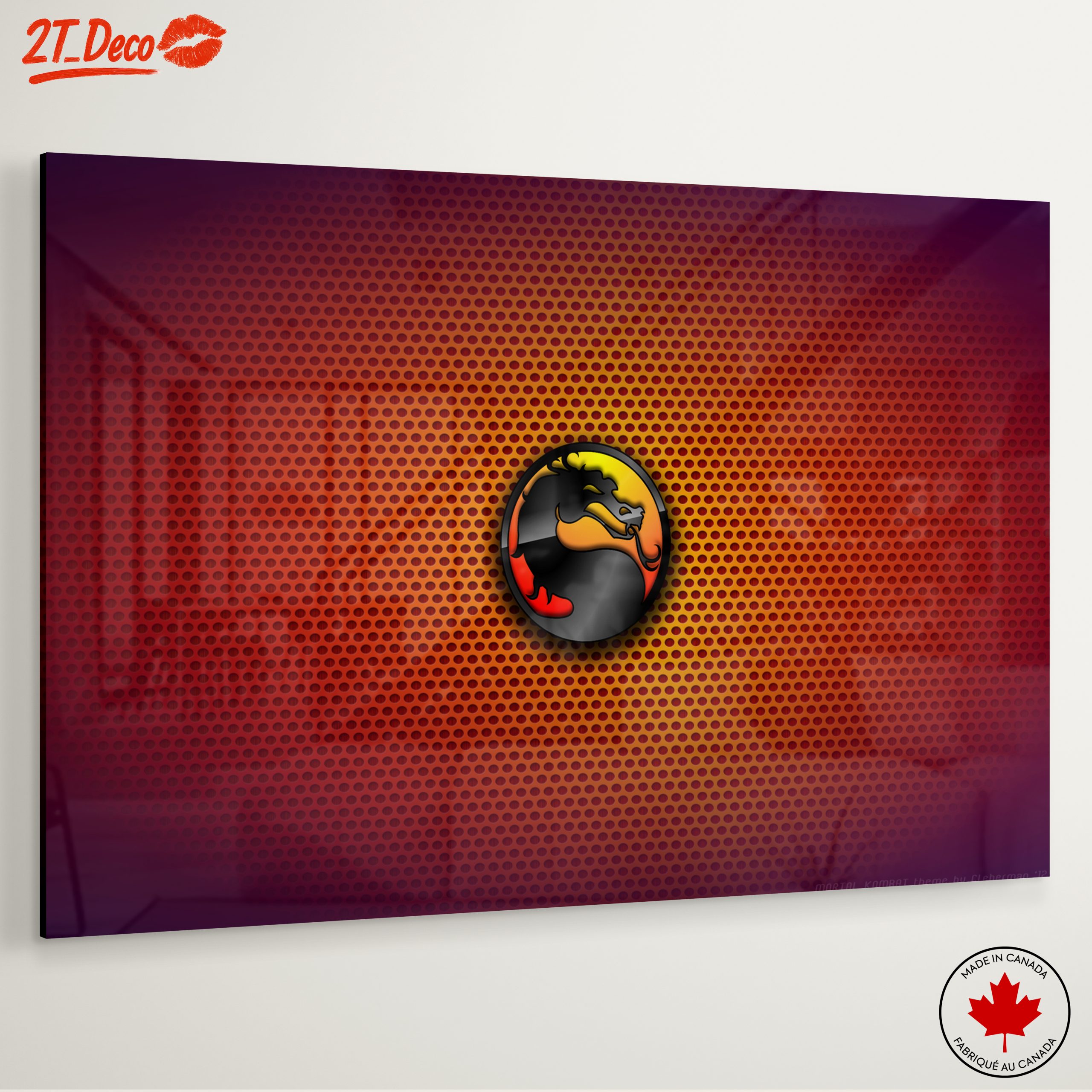 Mortal Kombat Iconic Logo Art - Image 6