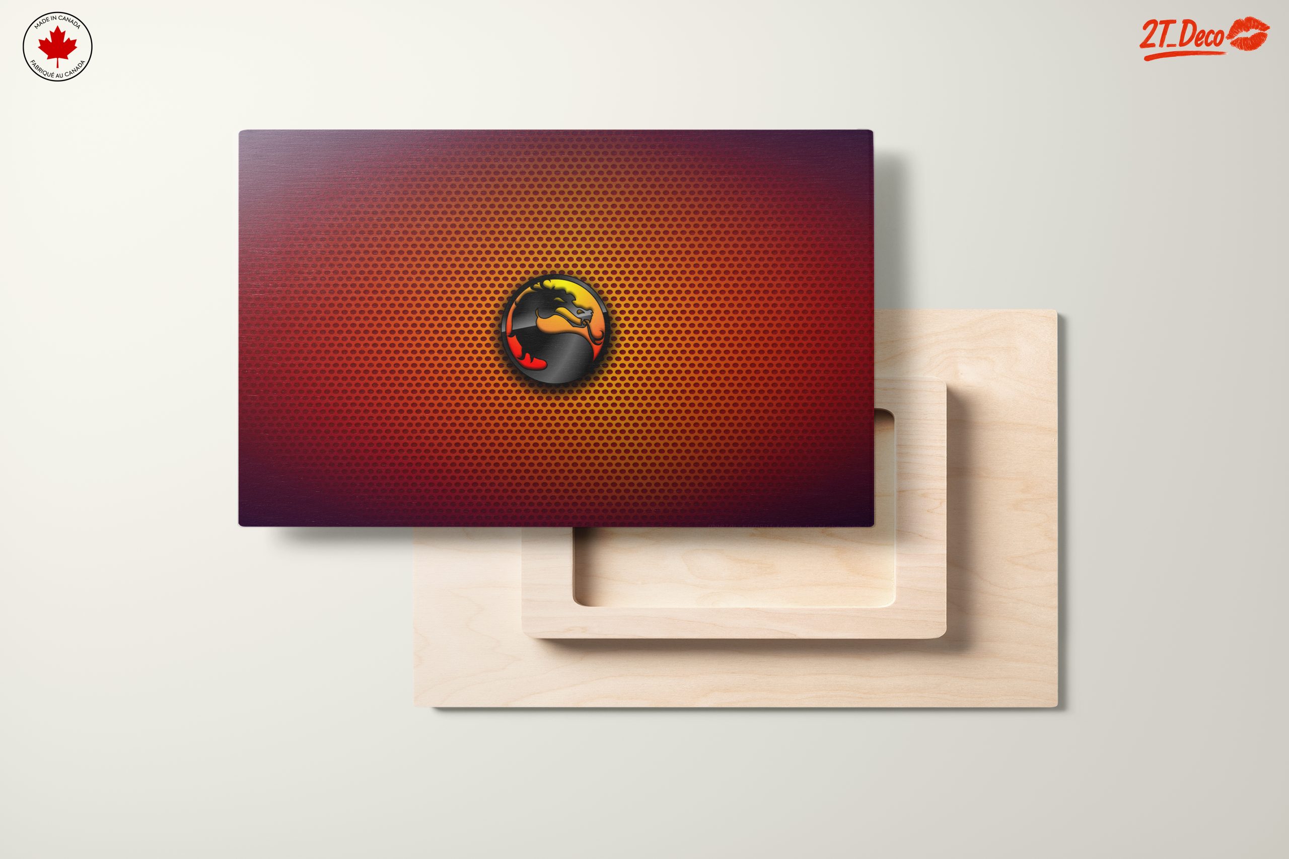Mortal Kombat Iconic Logo Art - Image 11
