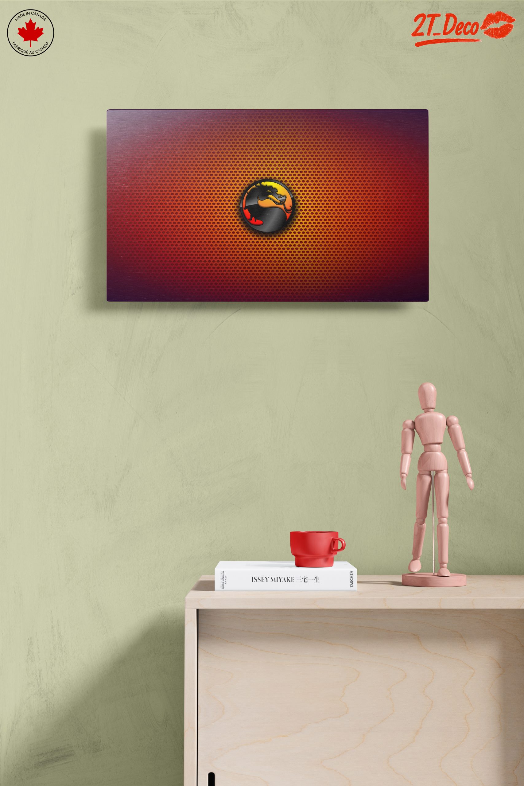 Mortal Kombat Iconic Logo Art - Image 14