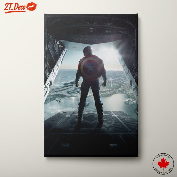 Captain America Heroic Perspective Artwork
