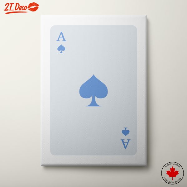 Ace of Spades Playing Card Art 6