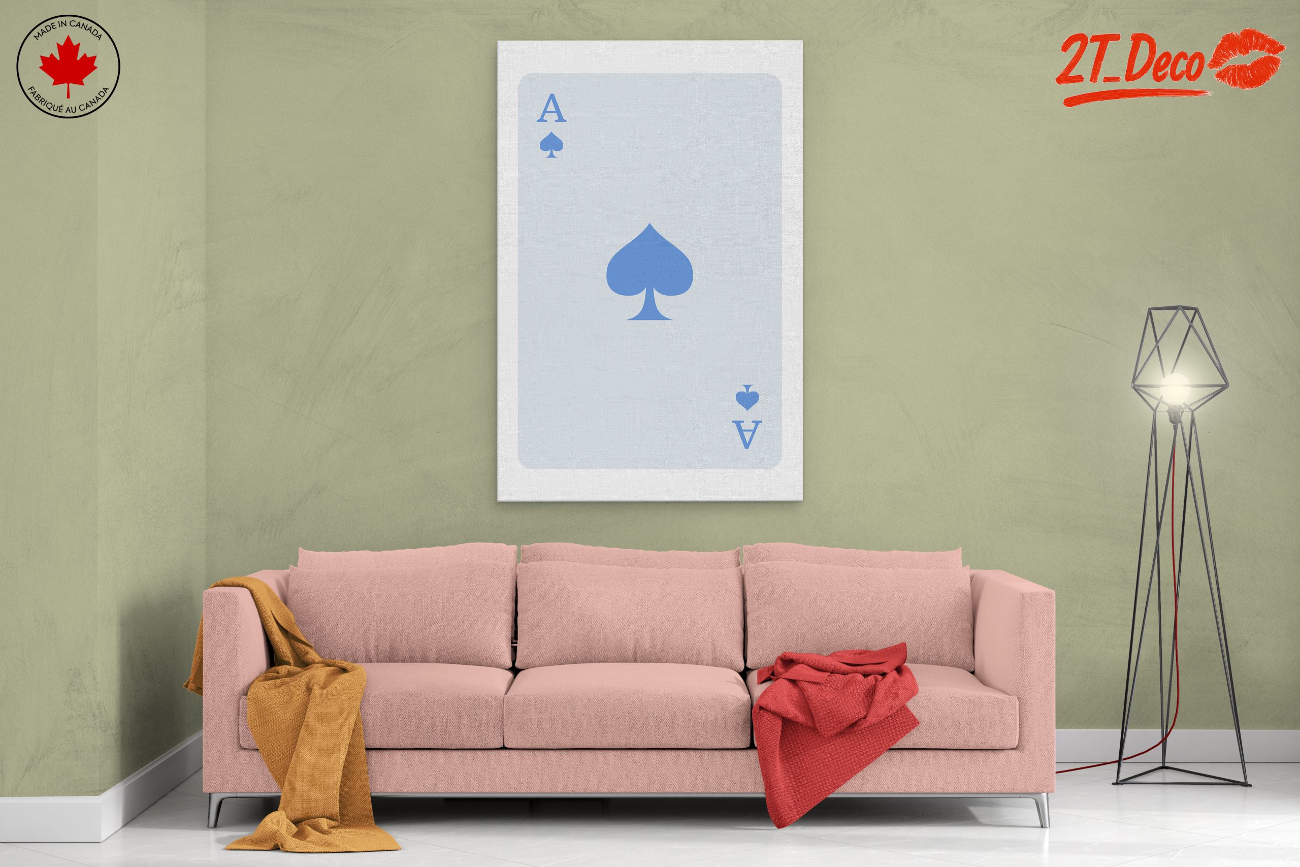 Ace of Spades Playing Card Art 6 - Image 2