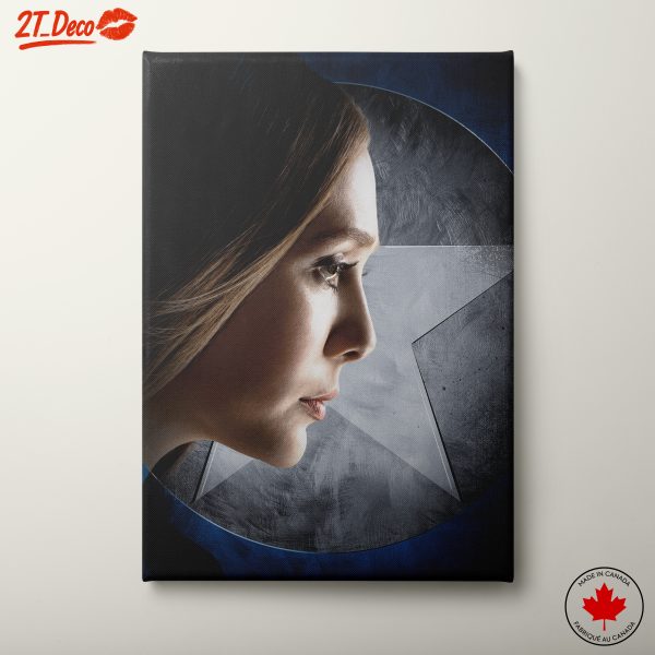 Scarlet Witch Profile Art from Marvel Universe