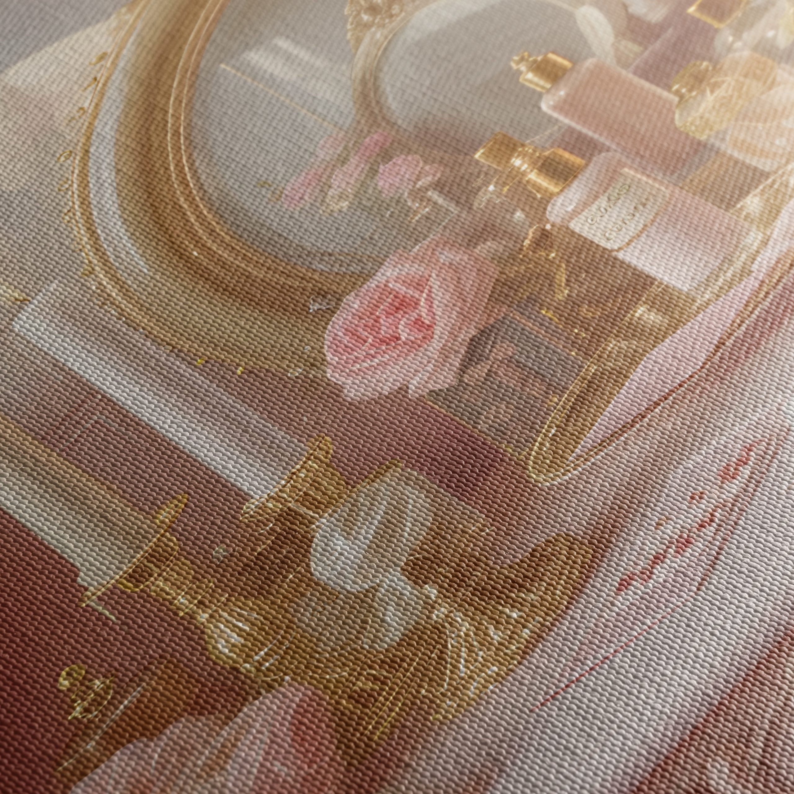 Elegant Feminine Floral Still Life Art - Image 5