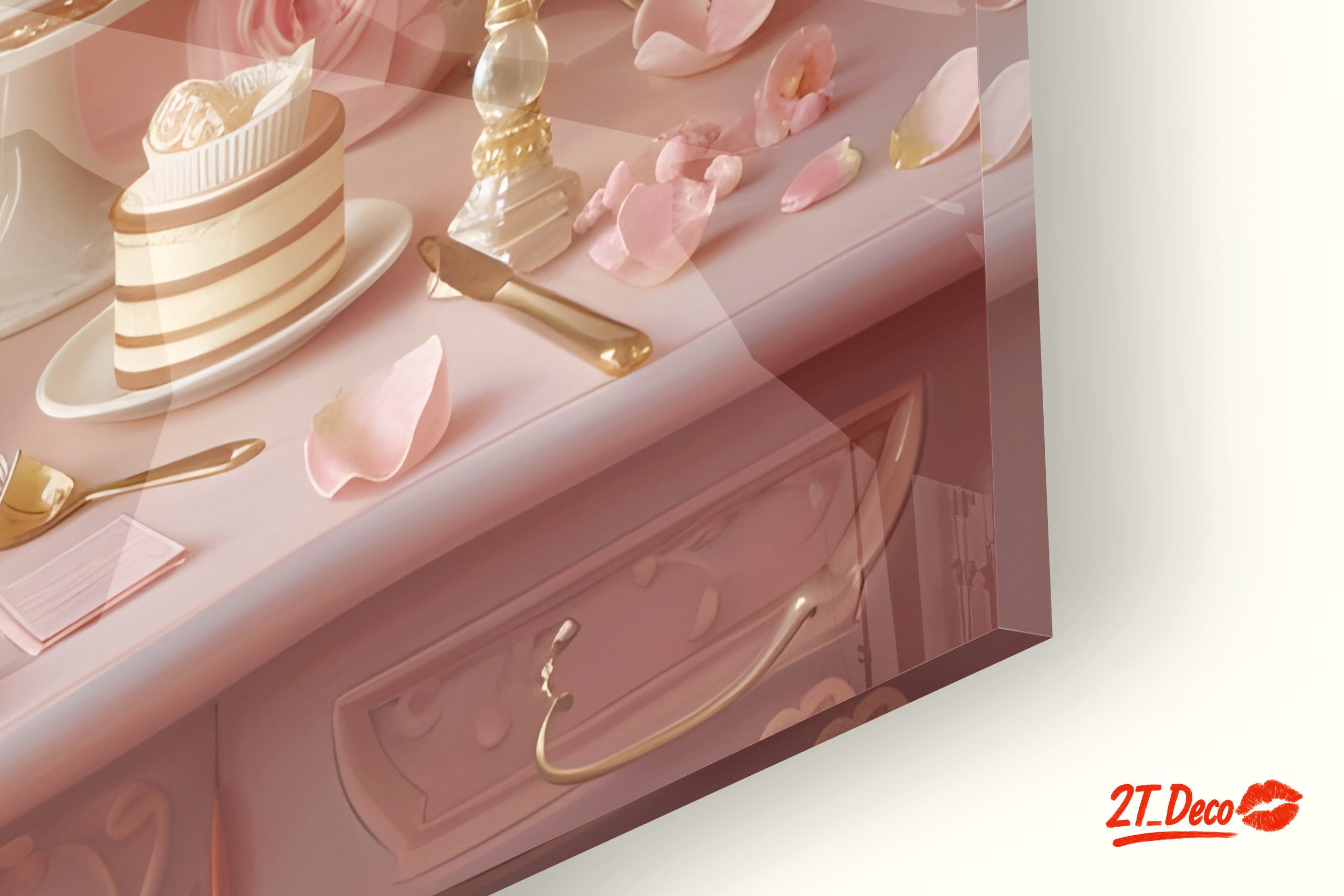 Elegant Feminine Floral Still Life Art - Image 9