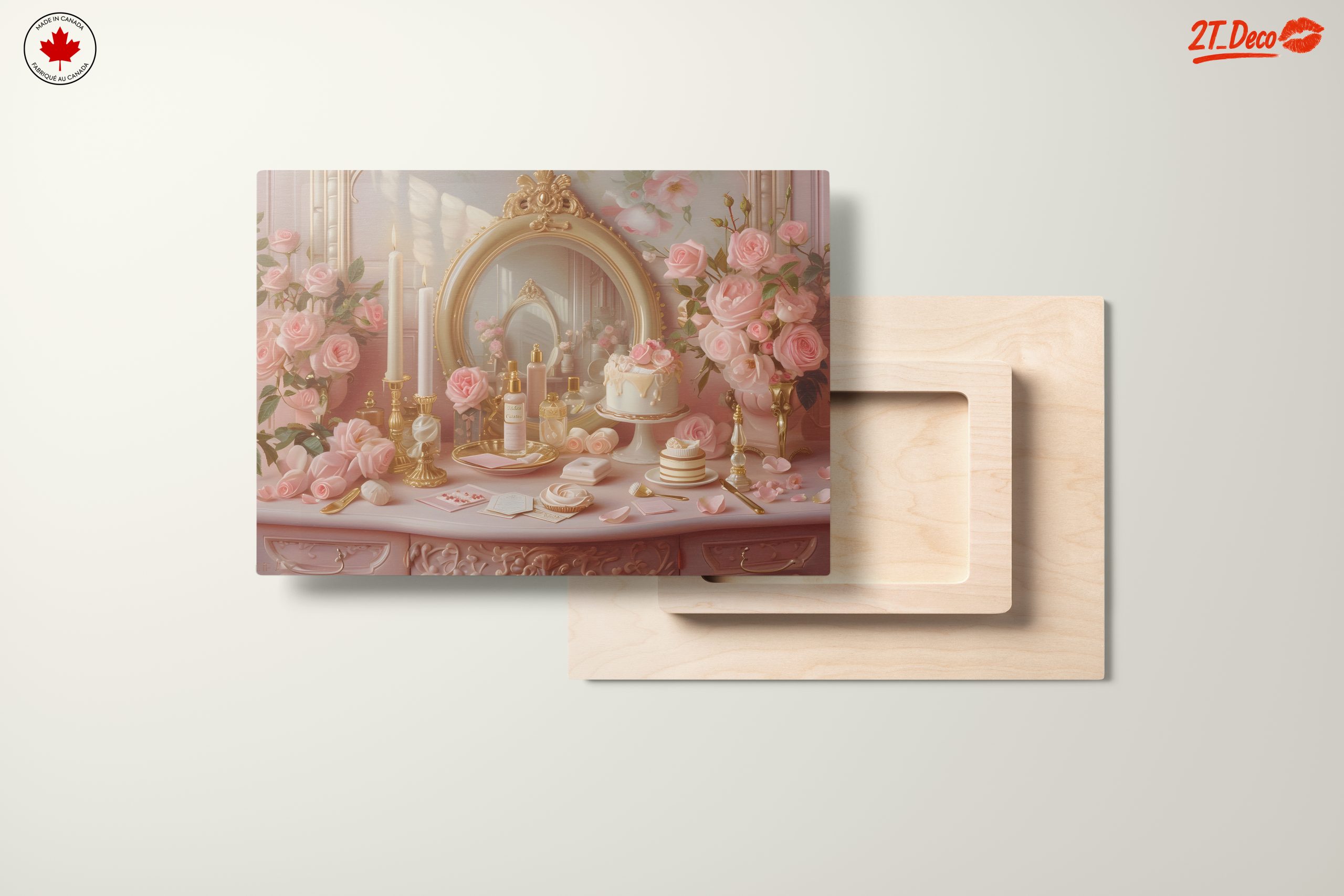 Elegant Feminine Floral Still Life Art - Image 11