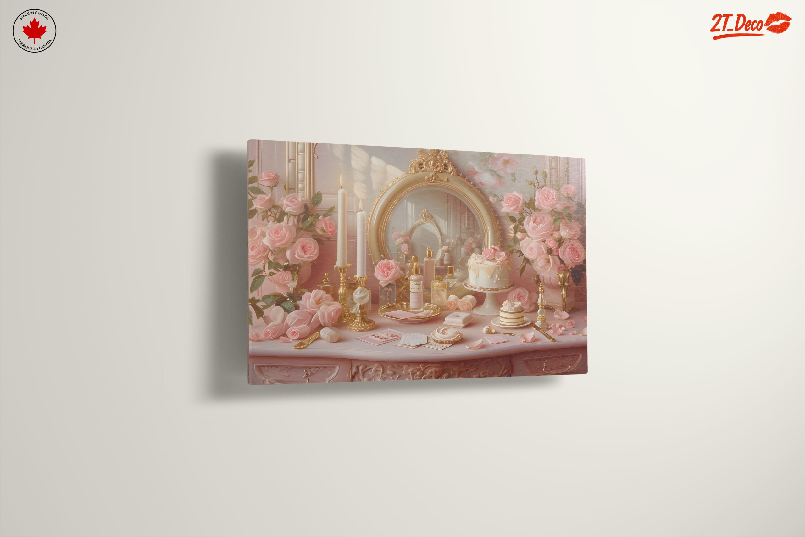 Elegant Feminine Floral Still Life Art - Image 13