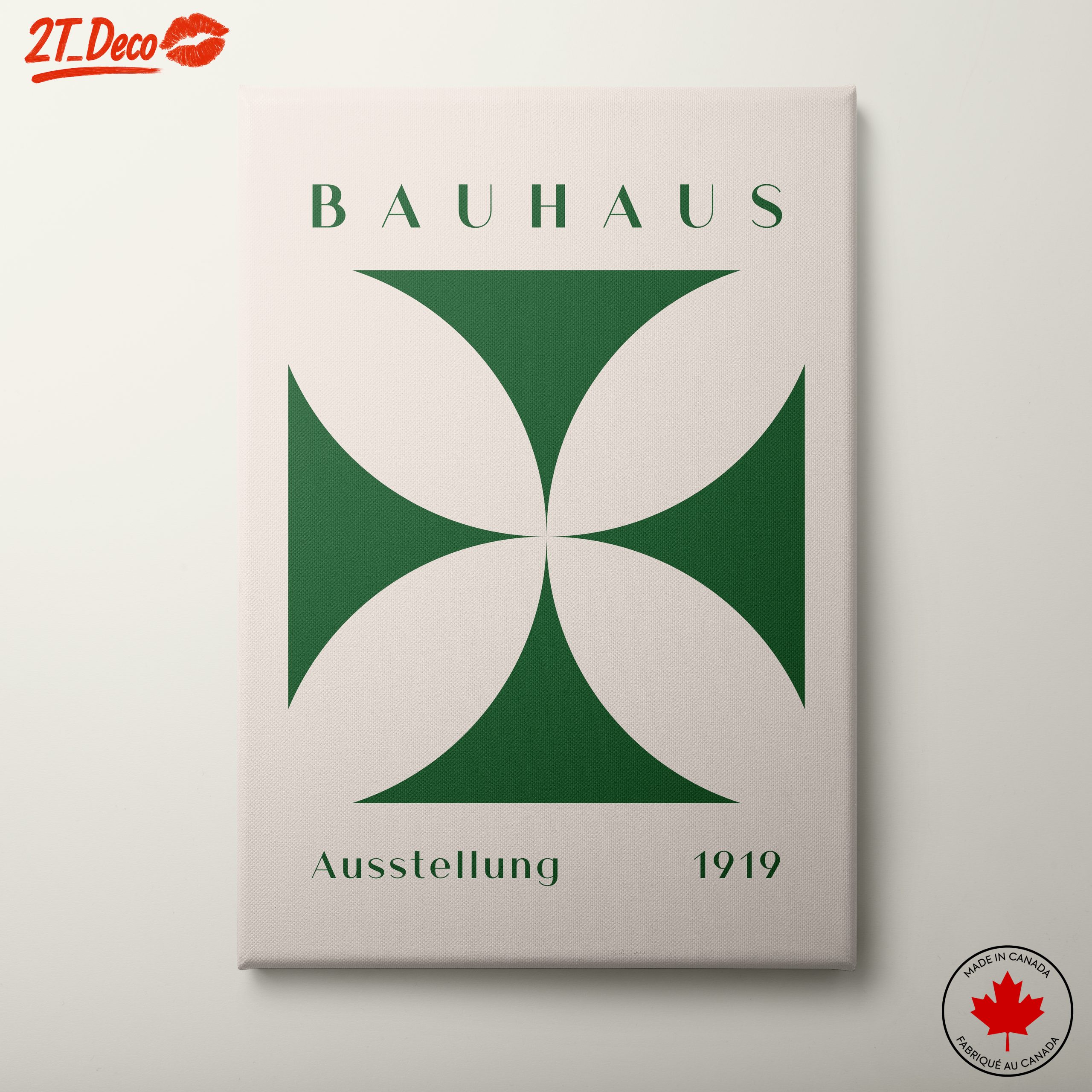 Bauhaus Style Geometric Wall Art 3