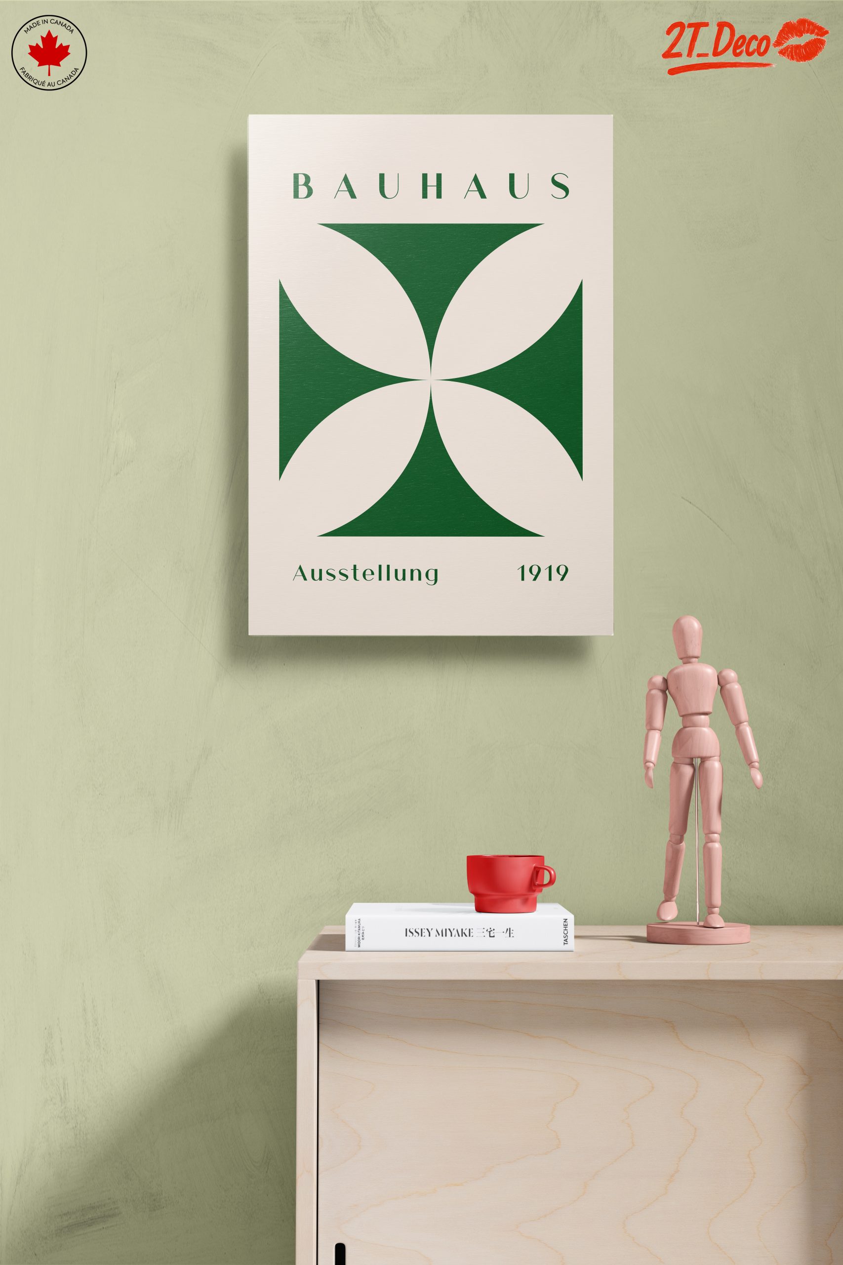 Bauhaus Style Geometric Wall Art 3 - Image 14