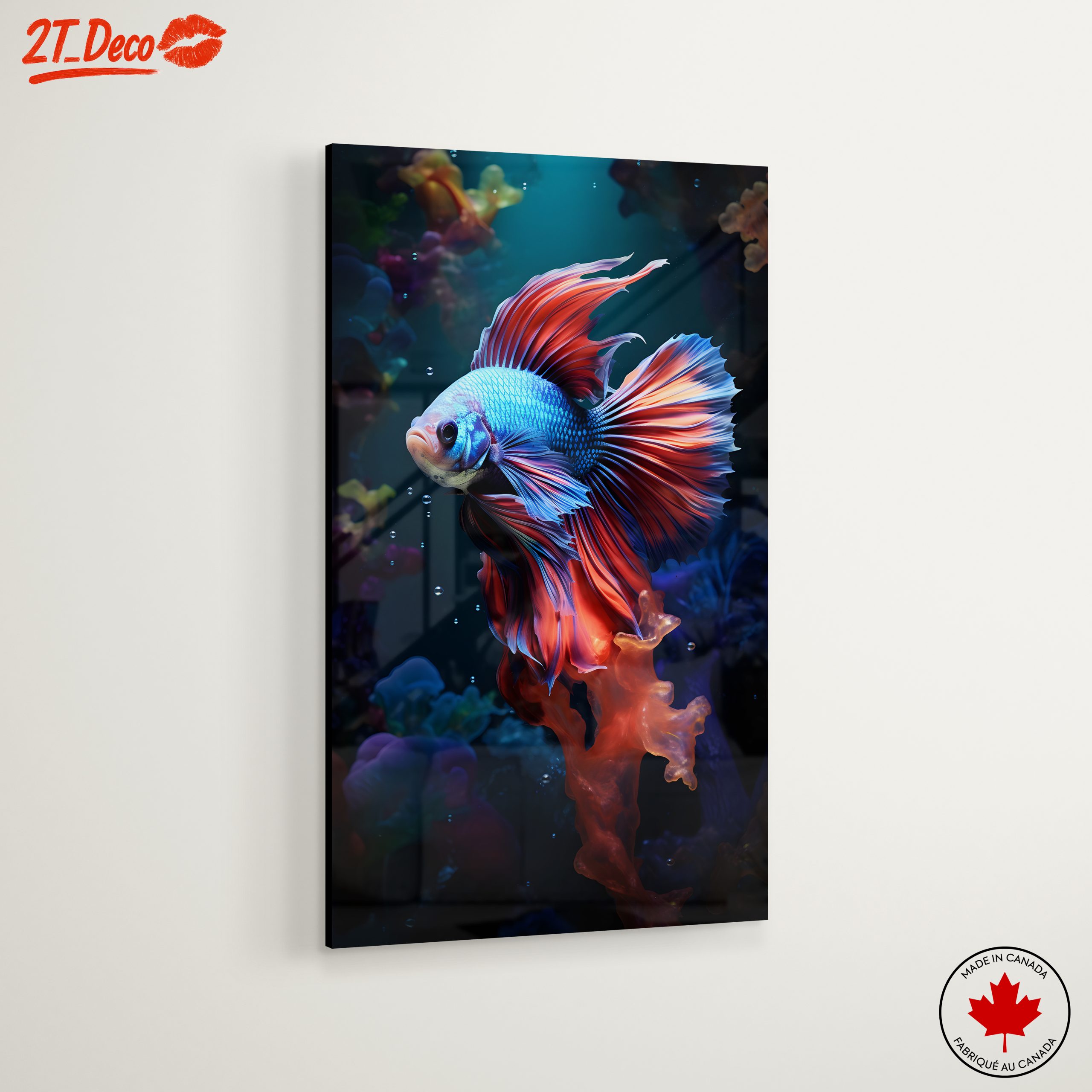 Vibrant Fish Swimming Among Coral - Image 6