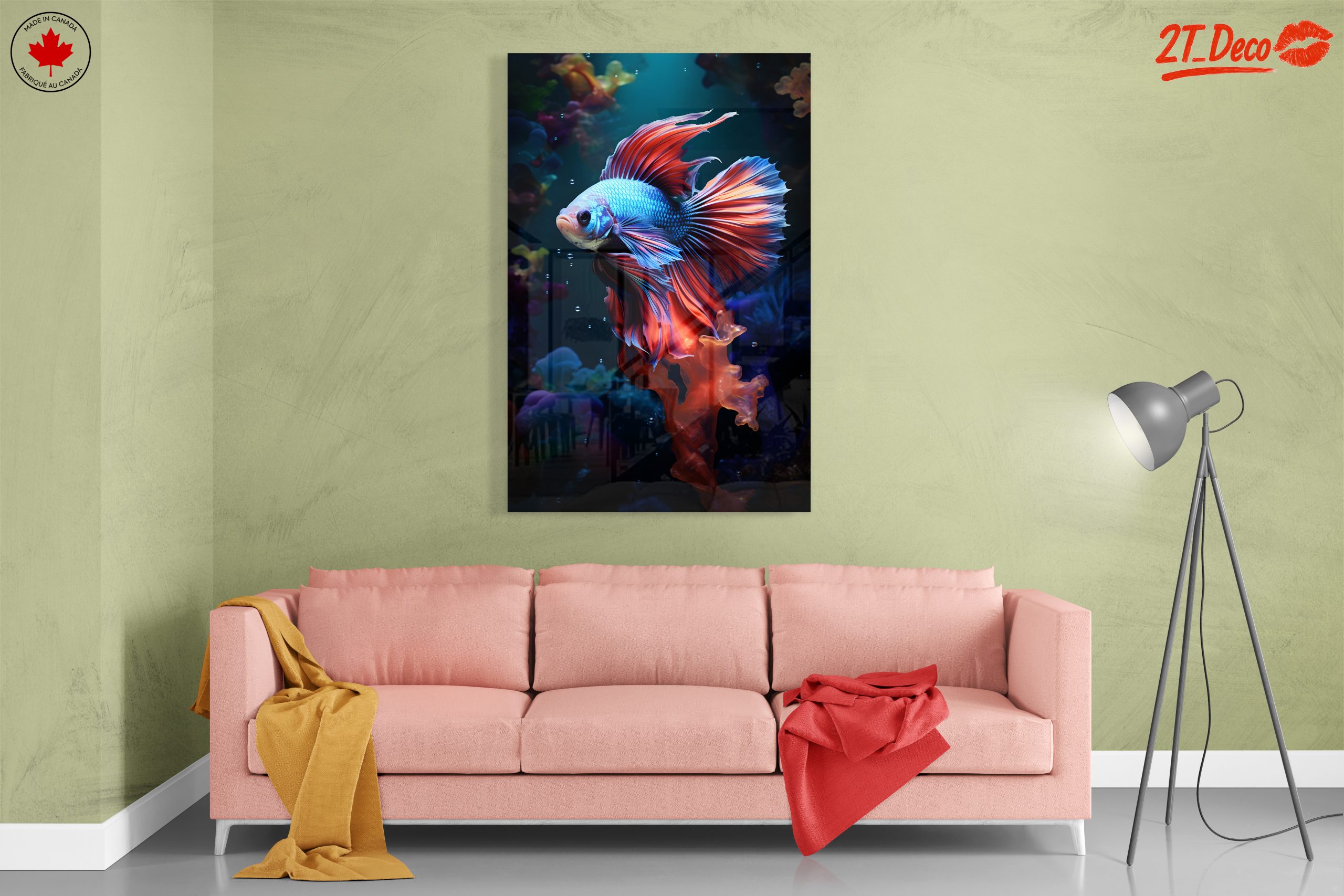 Vibrant Fish Swimming Among Coral - Image 7