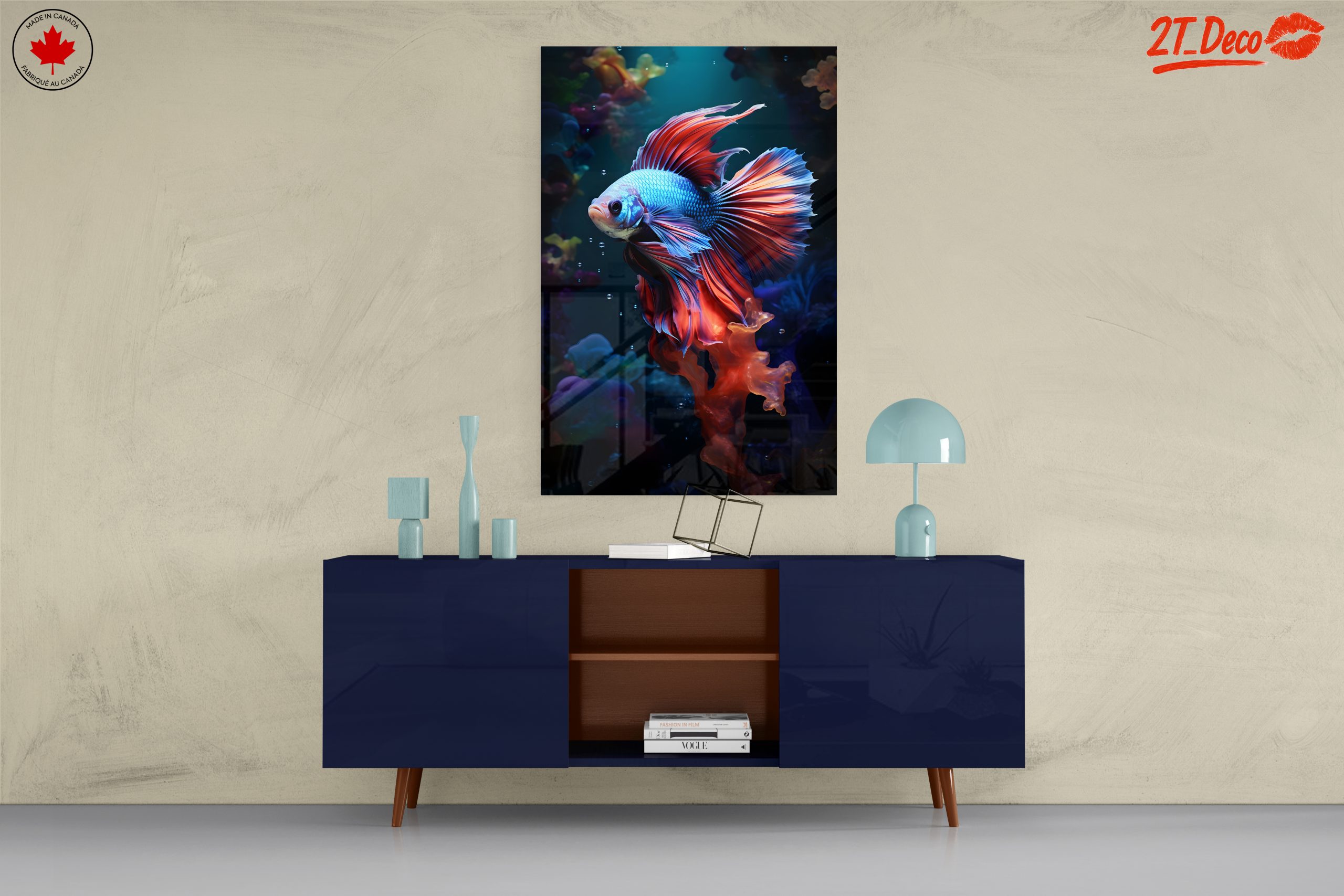 Vibrant Fish Swimming Among Coral - Image 8