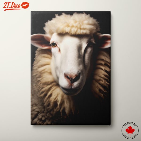 Artistic Portrait of a Sheep 2