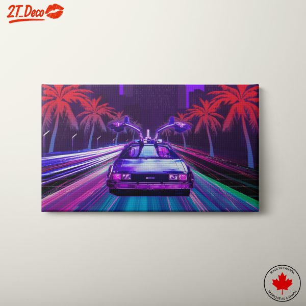 Retro Futuristic Vehicle Art