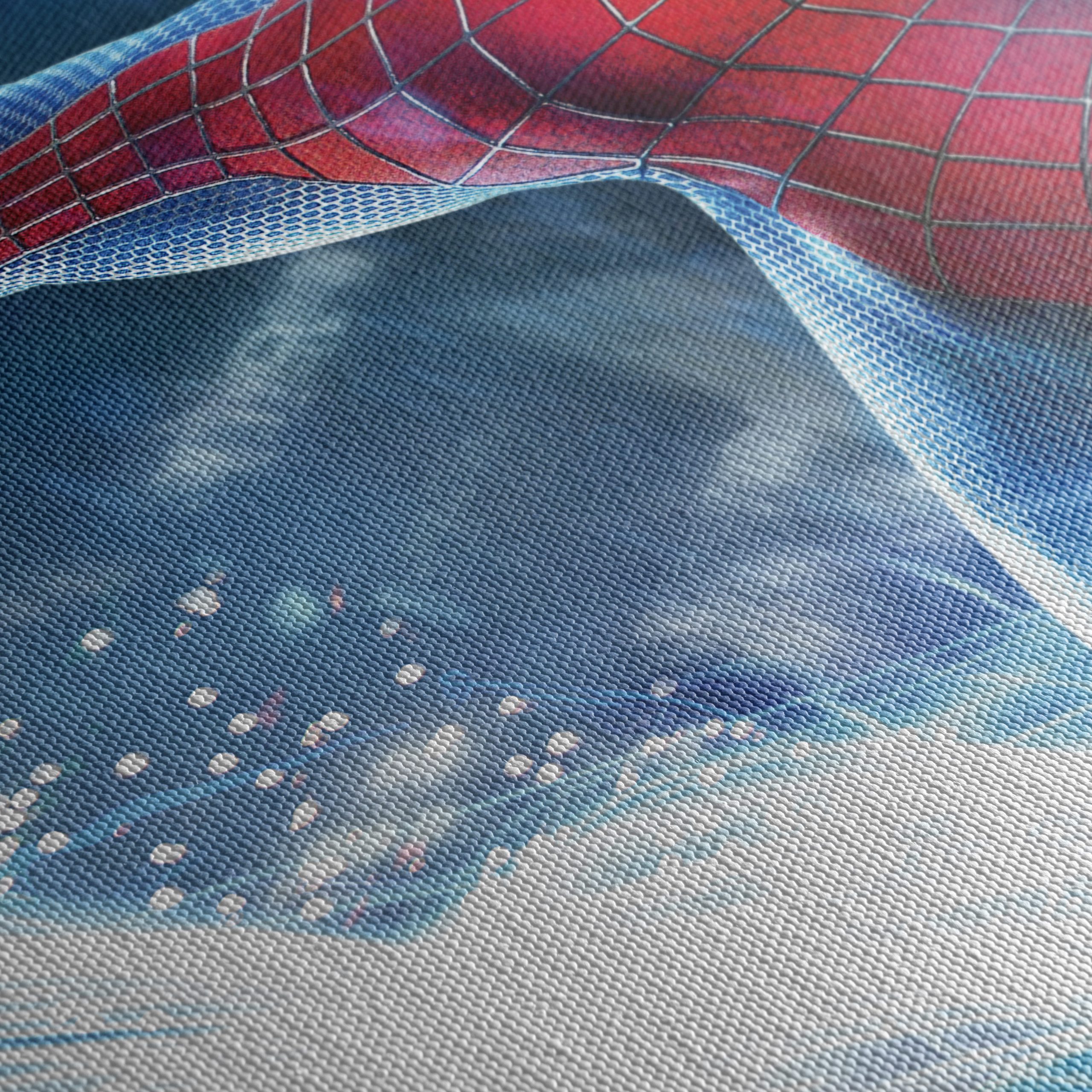 Dynamic Spider Man Artwork with Electric Effects - Image 5