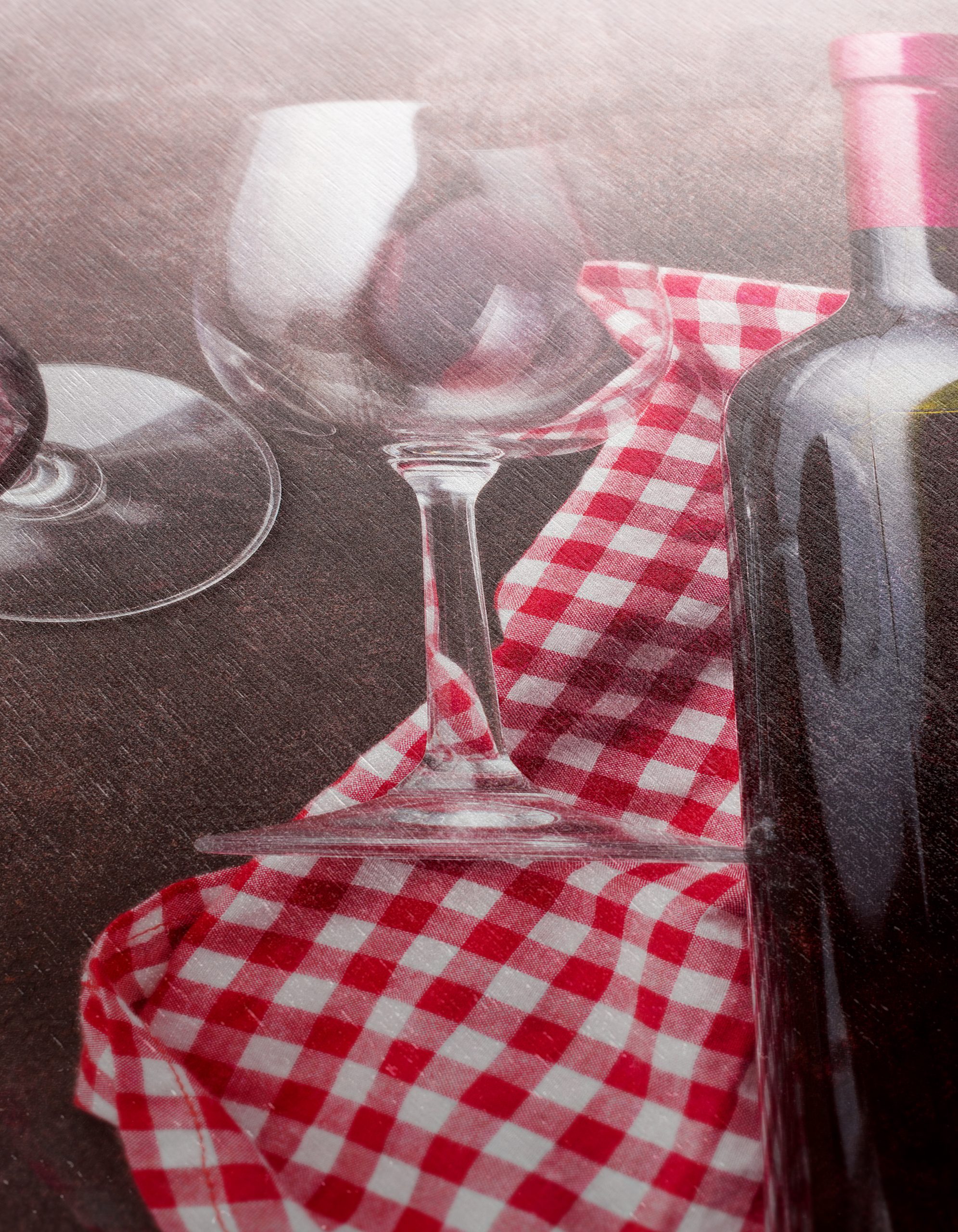 Elegant Wine Bottle and Glasses Still Life - Image 12
