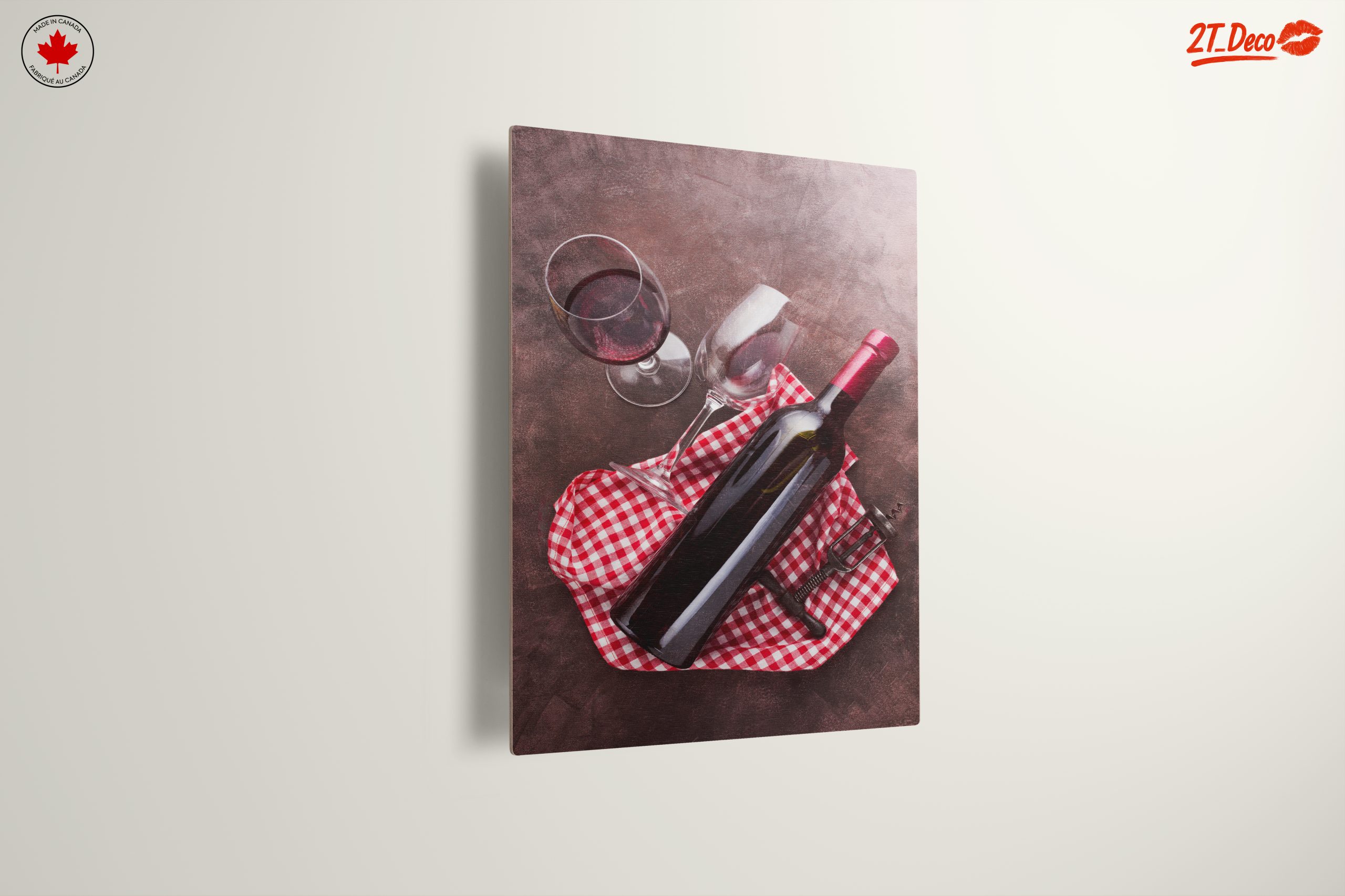 Elegant Wine Bottle and Glasses Still Life - Image 13