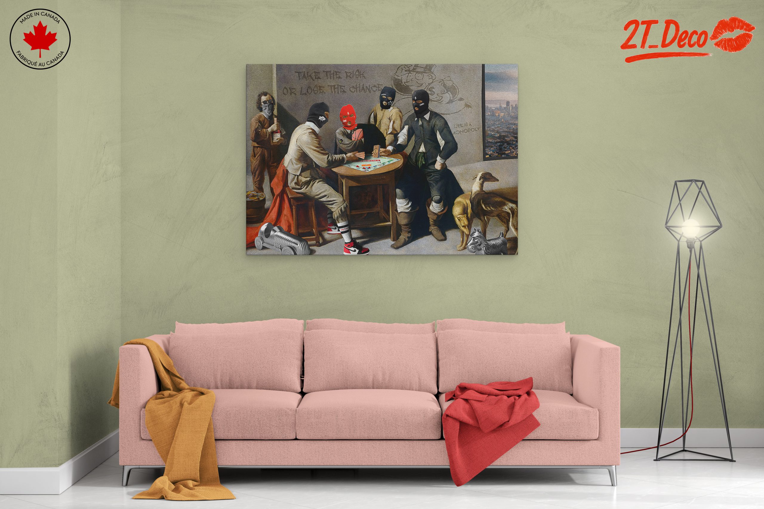 Gangsters Playing Monopoly in Urban Setting - Image 2